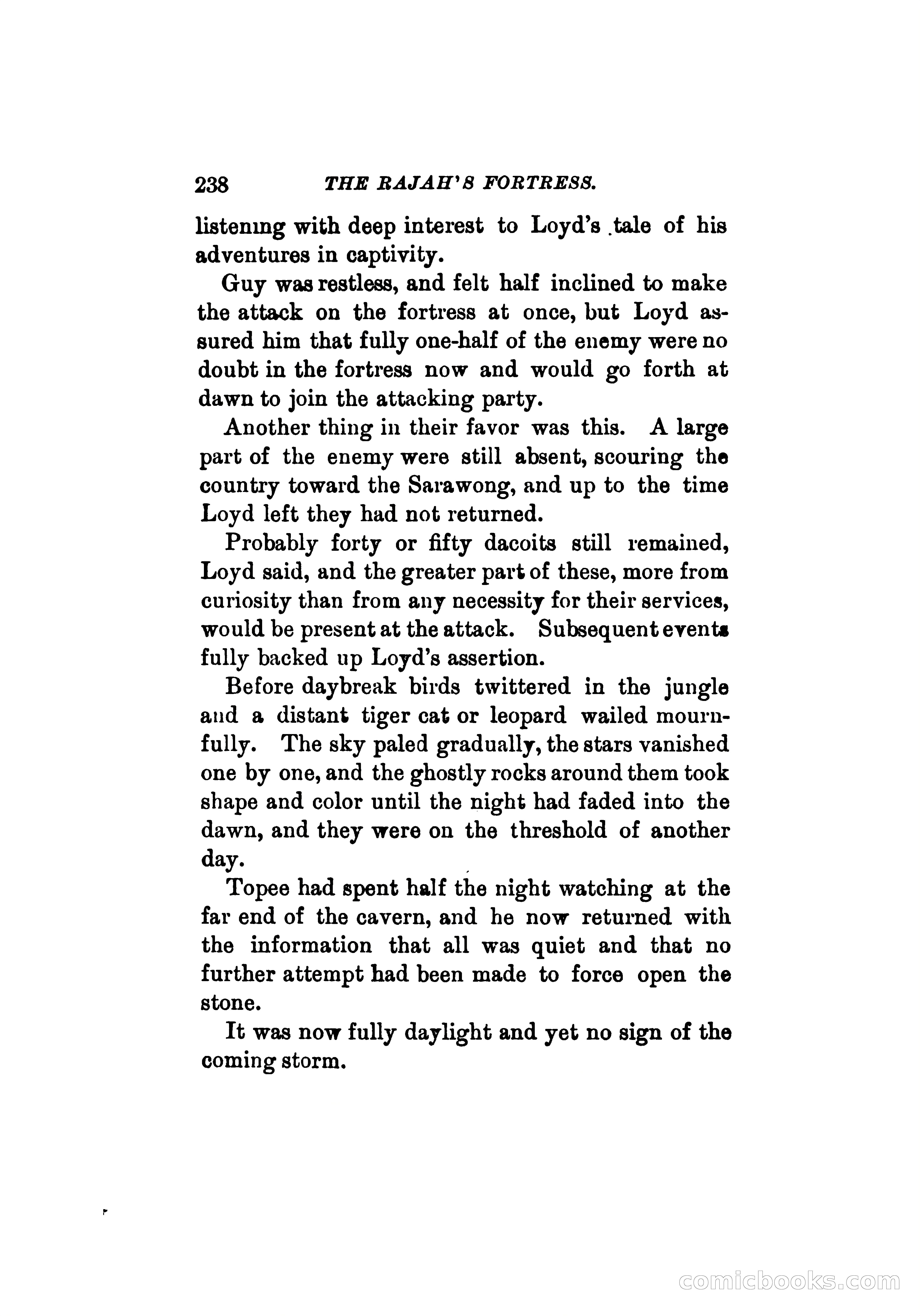 The Rajah's Fortress — page 251 of 336
