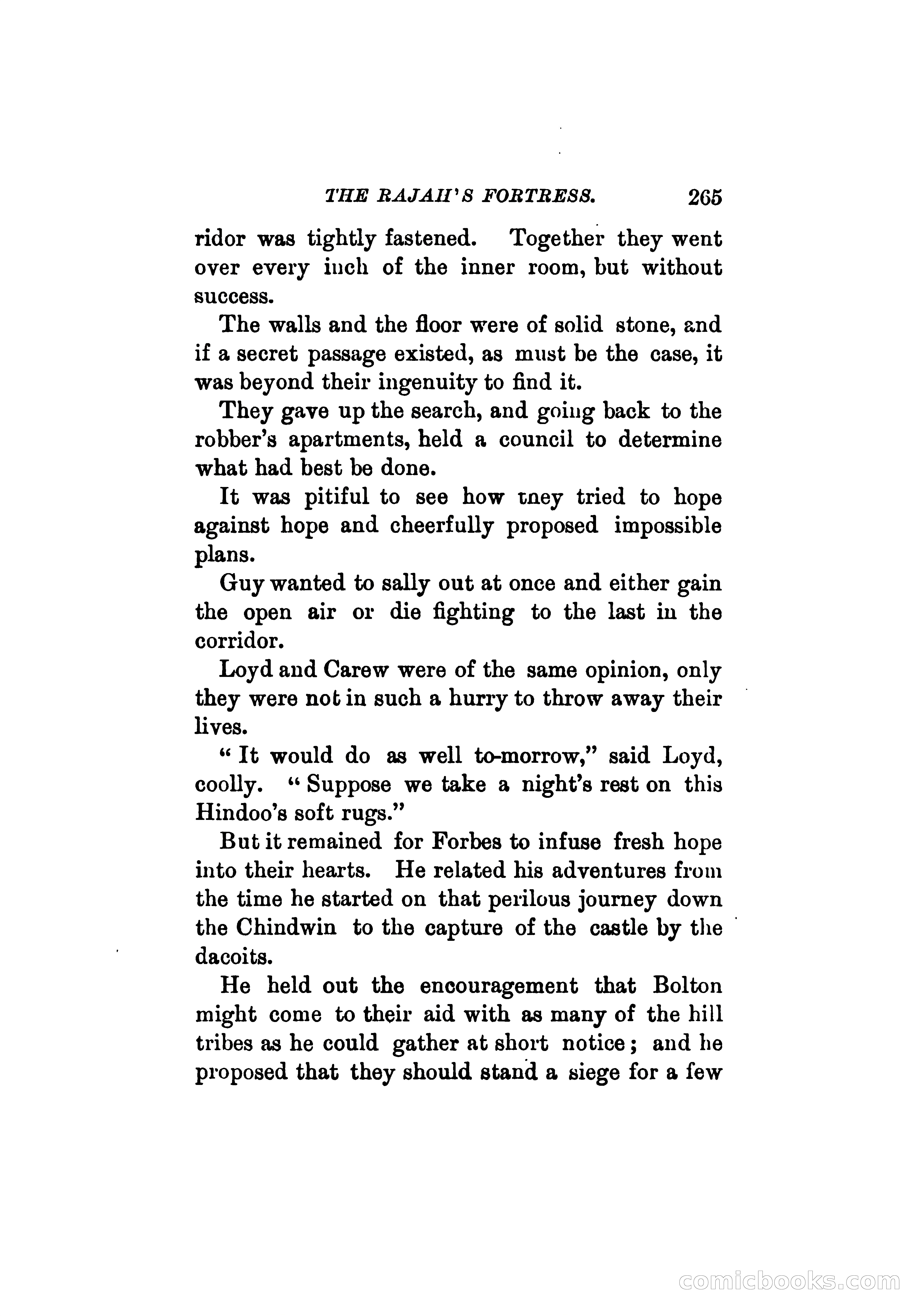 The Rajah's Fortress — page 278 of 336