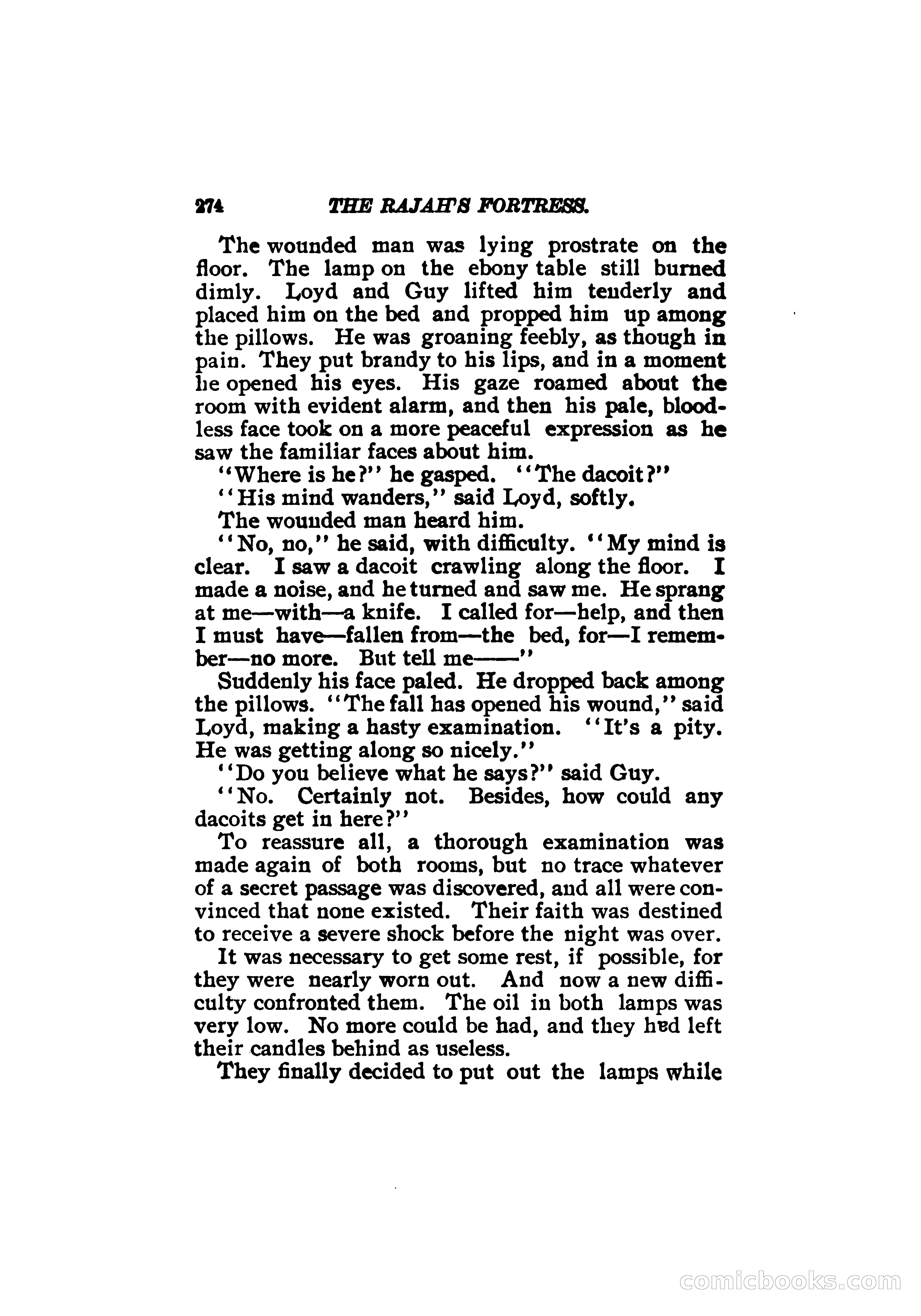 The Rajah's Fortress — page 289 of 336
