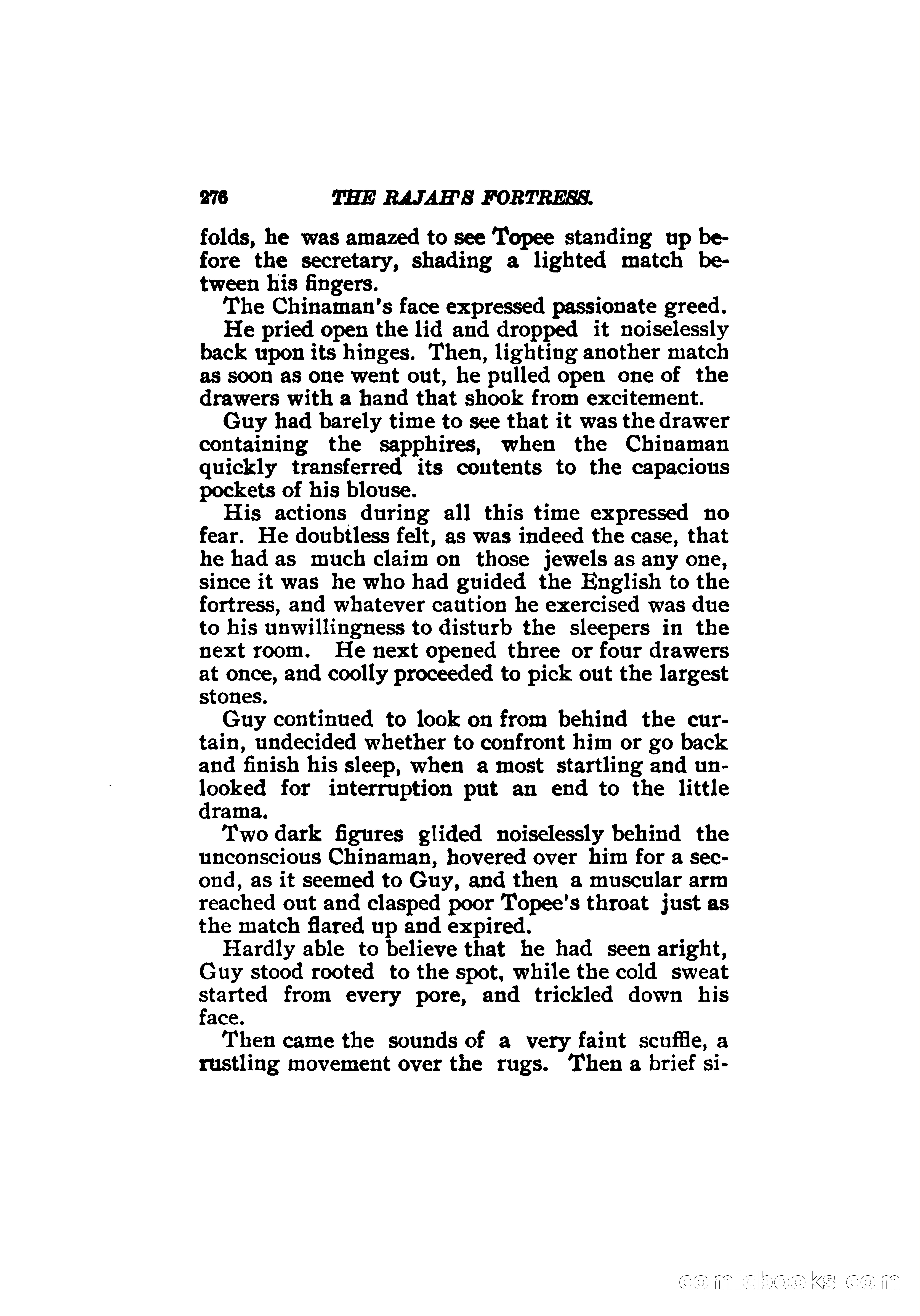The Rajah's Fortress — page 291 of 336