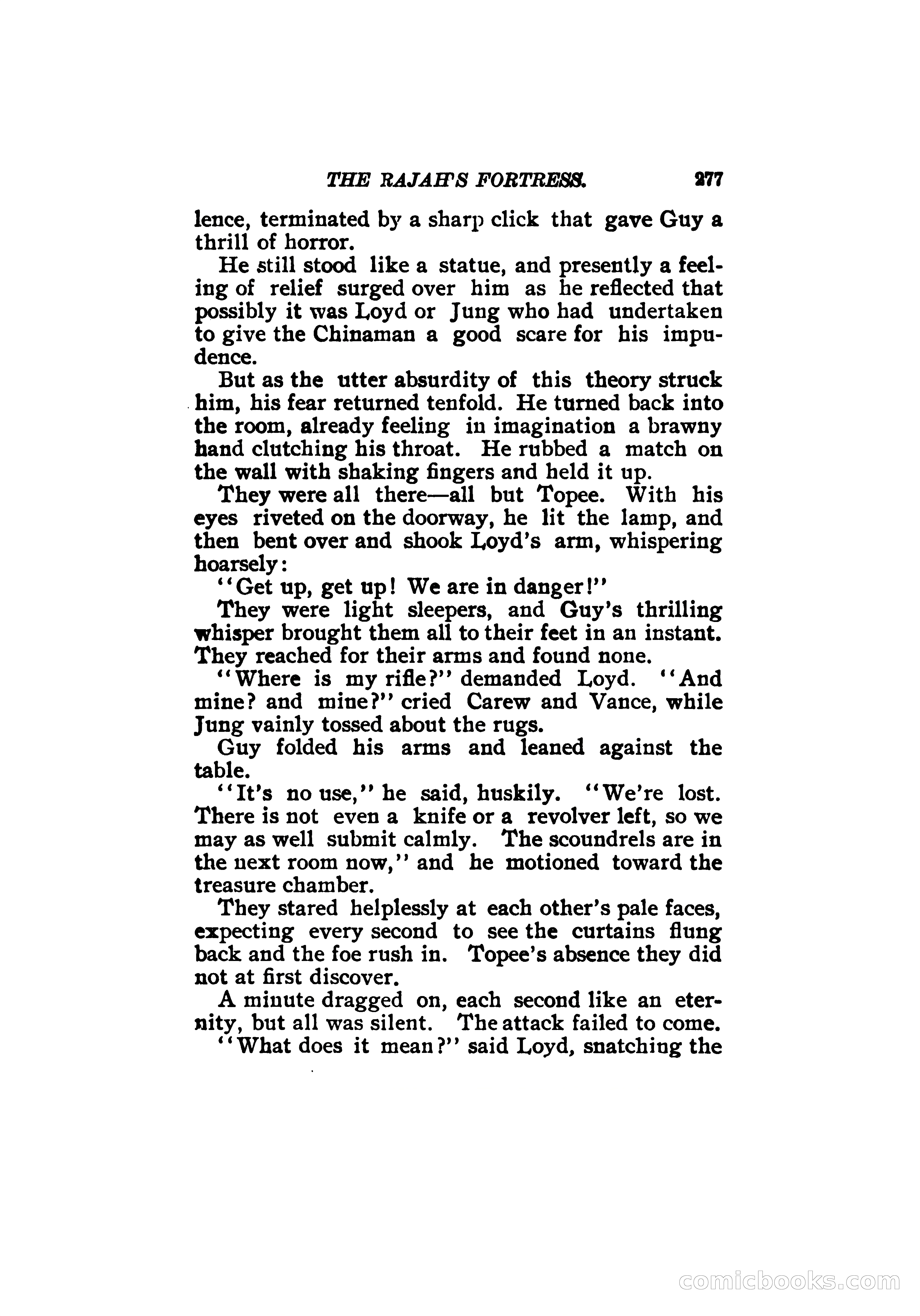 The Rajah's Fortress — page 292 of 336