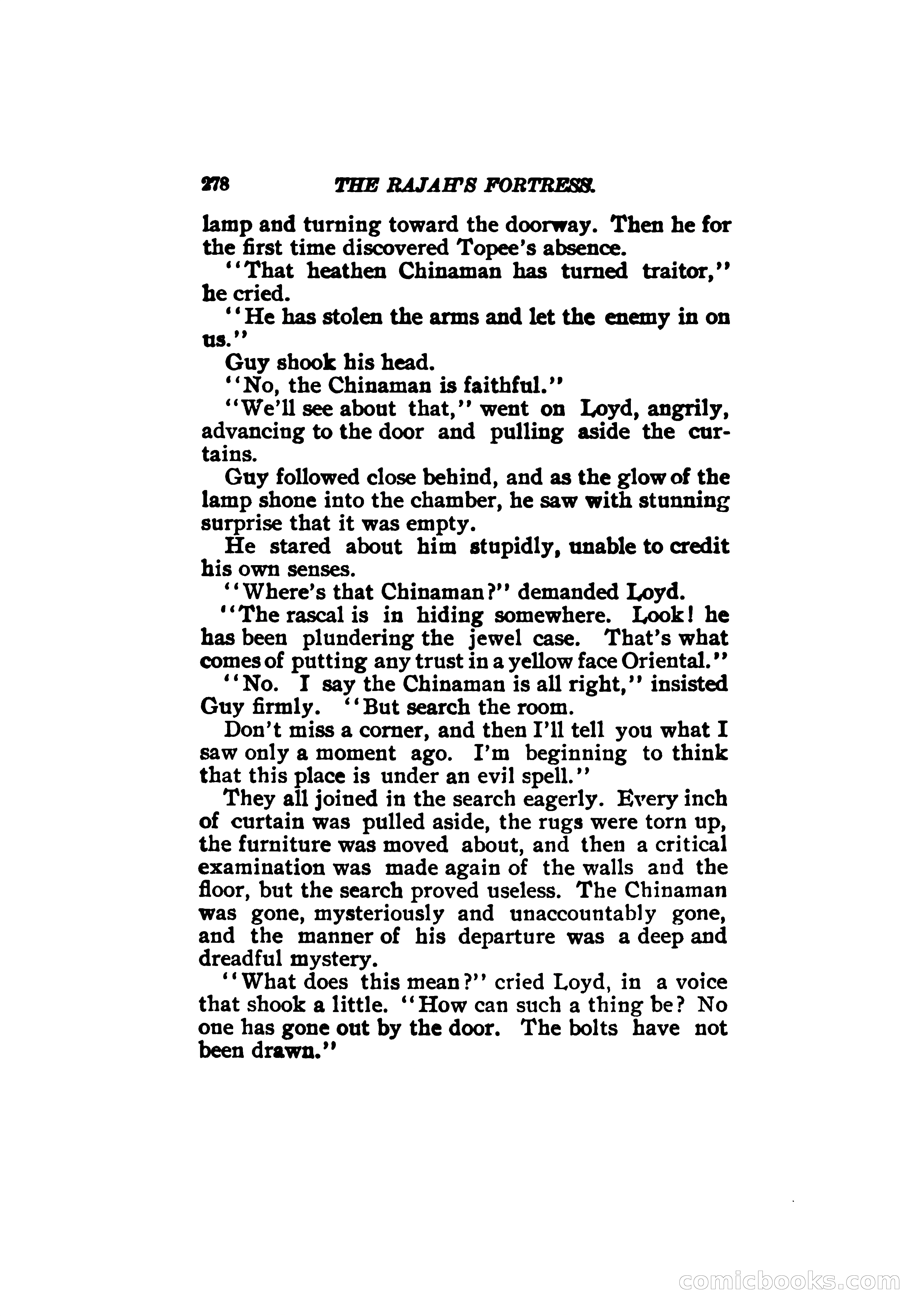 The Rajah's Fortress — page 293 of 336