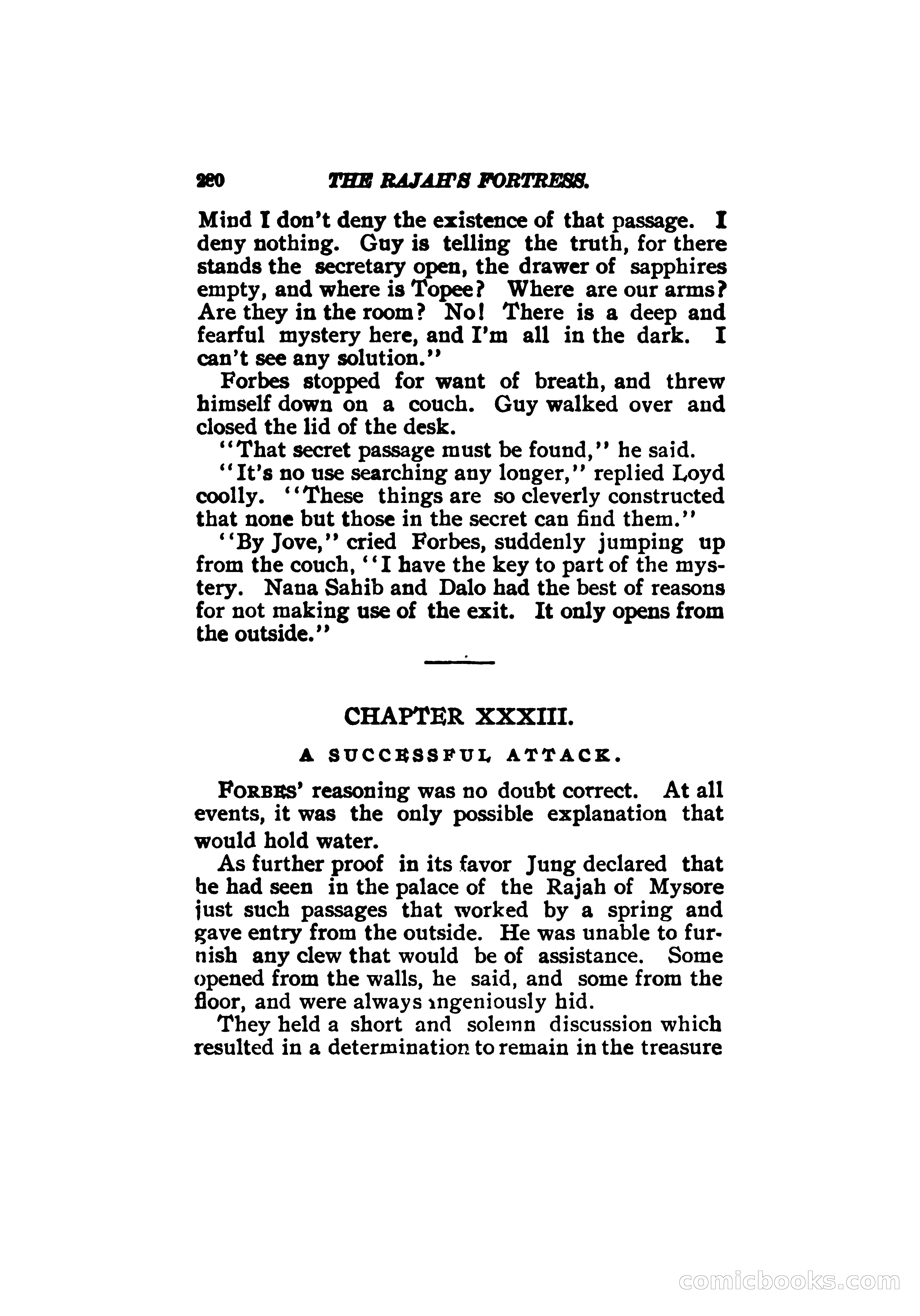 The Rajah's Fortress — page 295 of 336