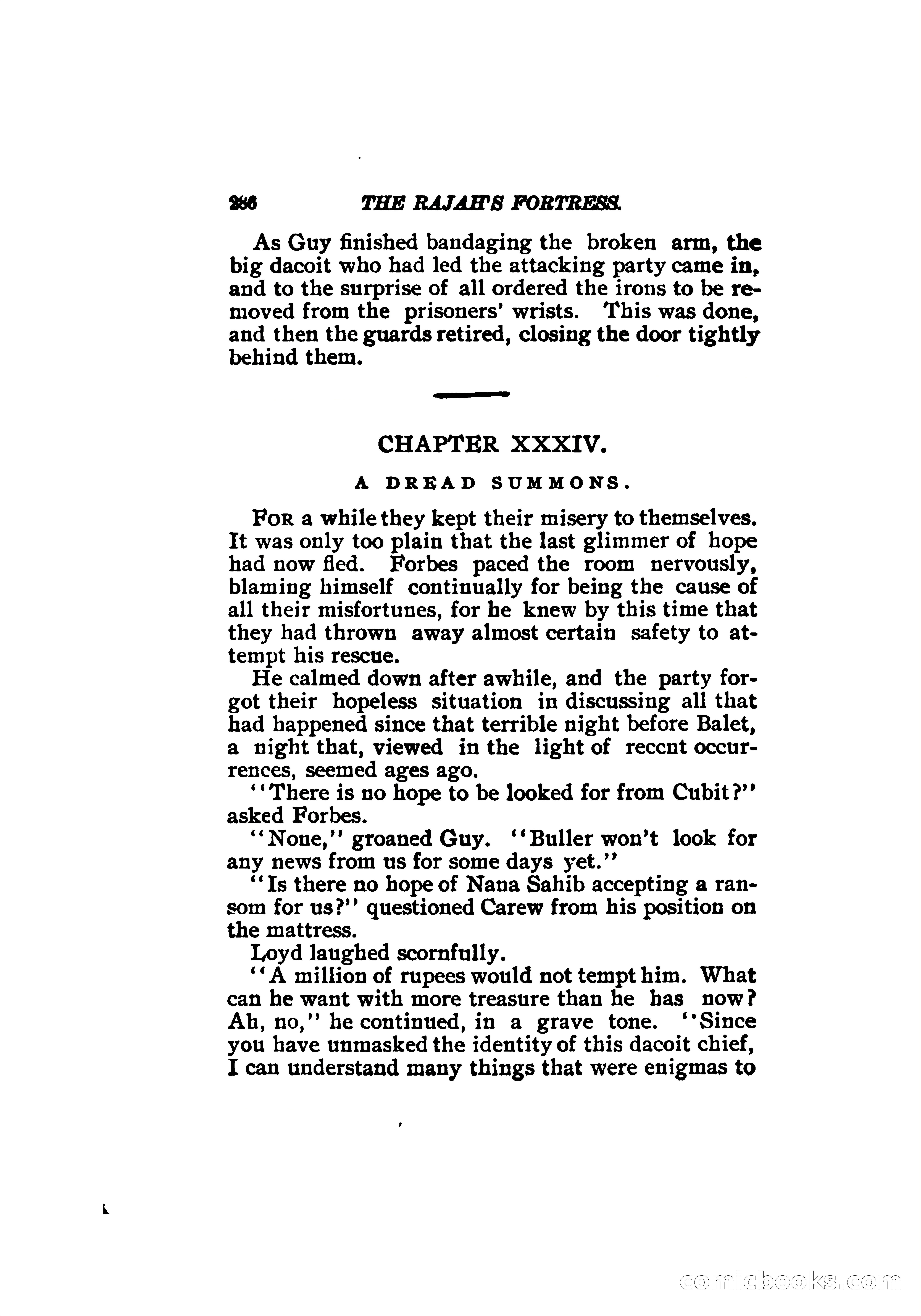 The Rajah's Fortress — page 301 of 336