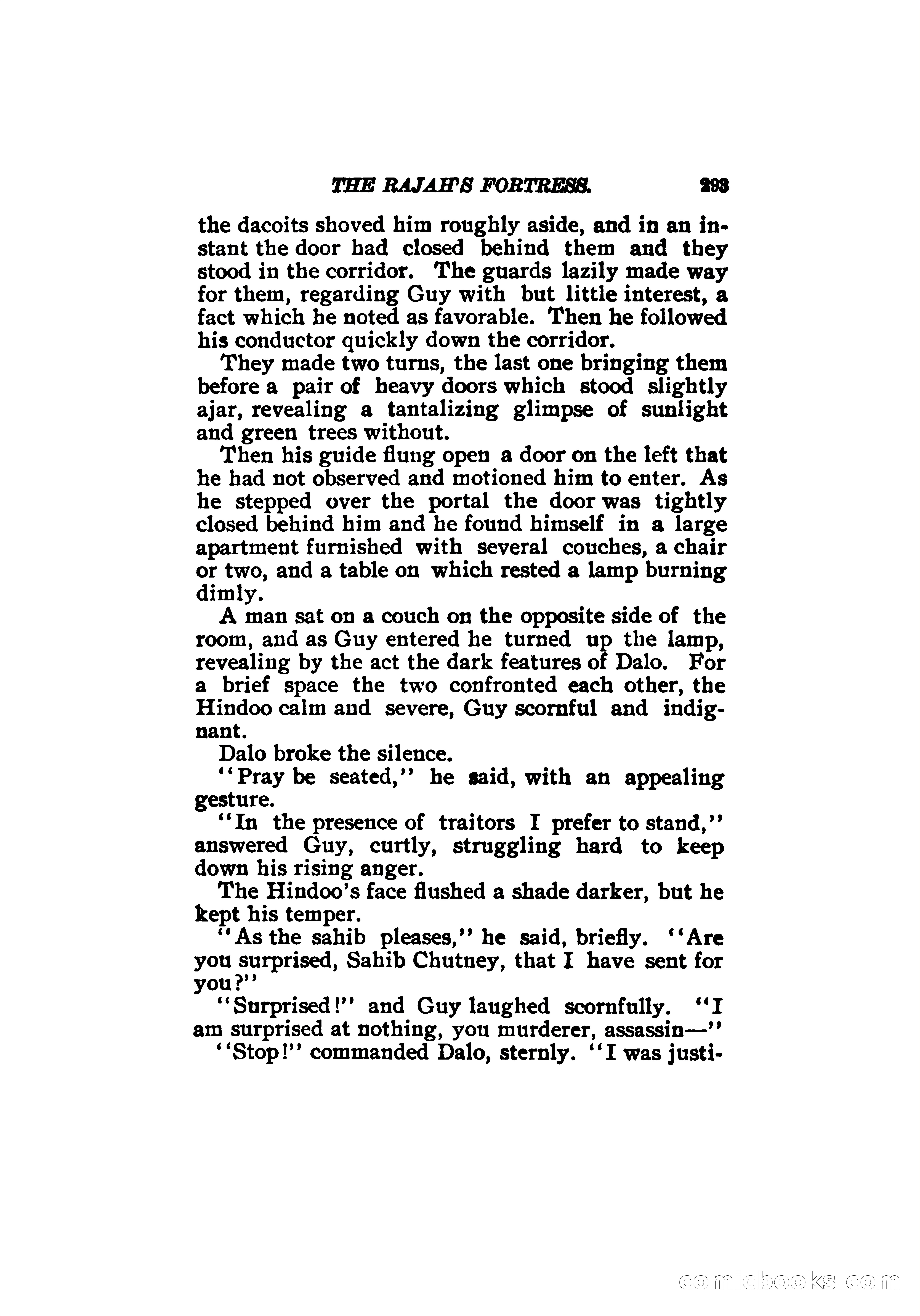 The Rajah's Fortress — page 308 of 336