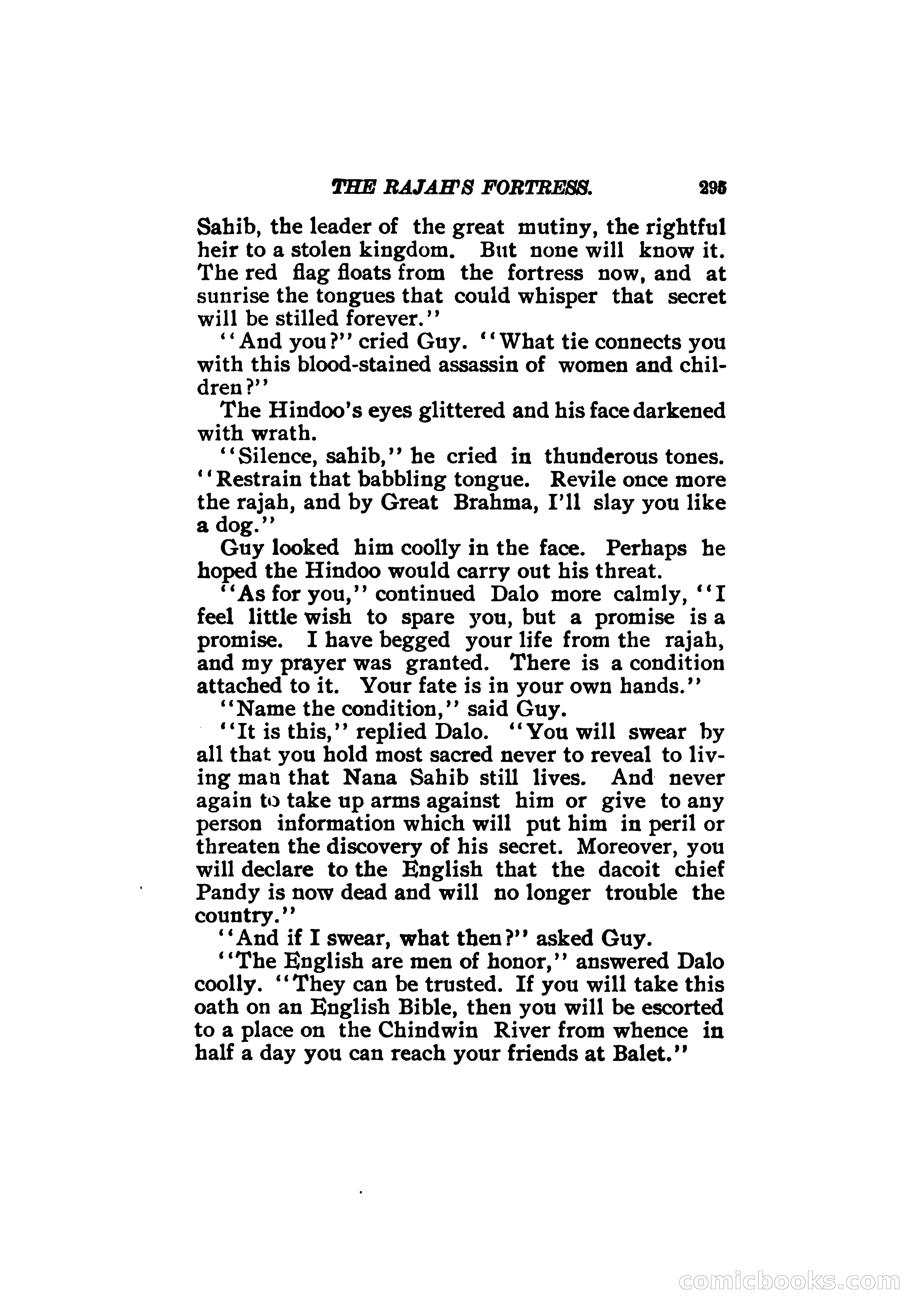 The Rajah's Fortress — page 310 of 336
