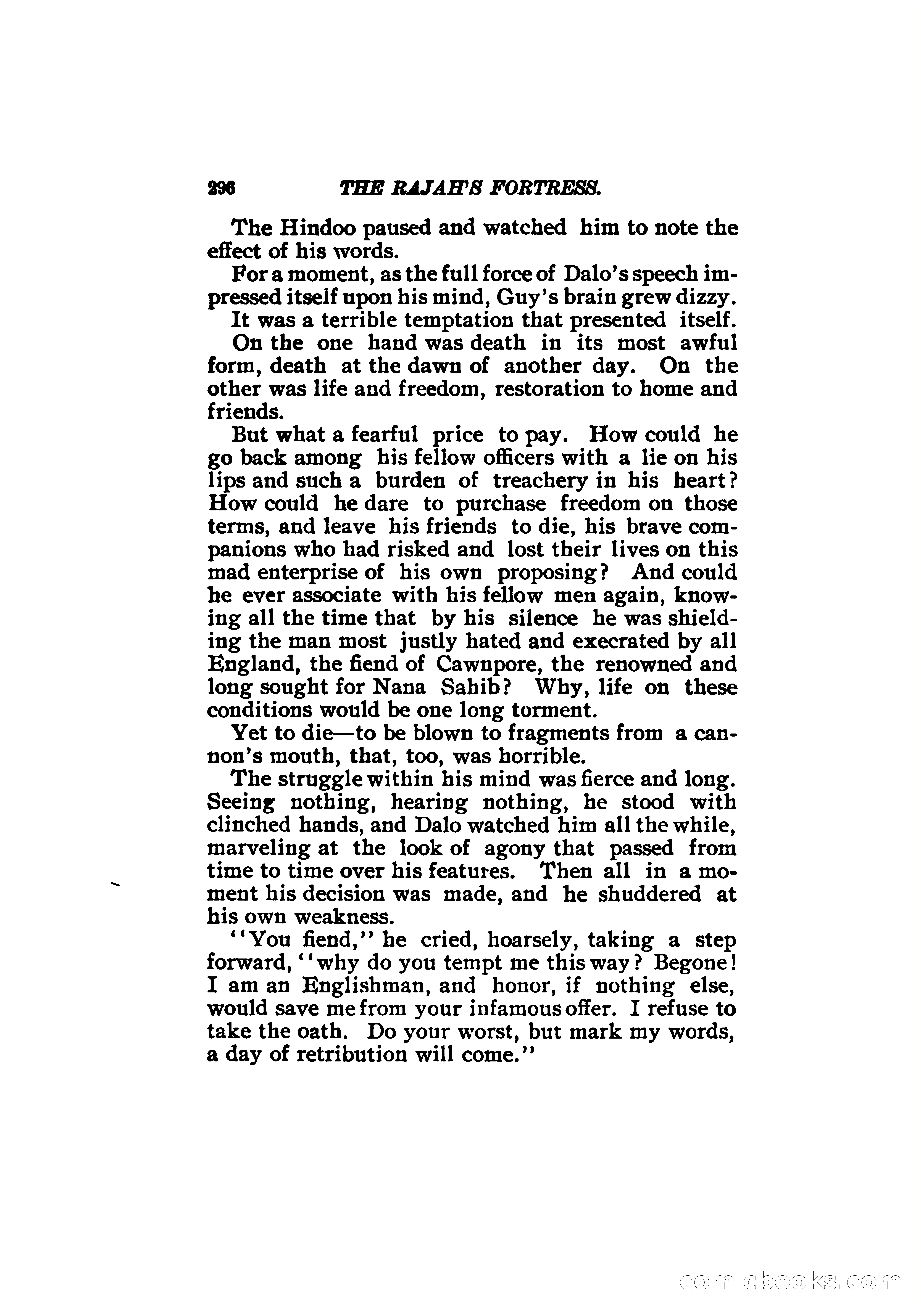 The Rajah's Fortress — page 311 of 336