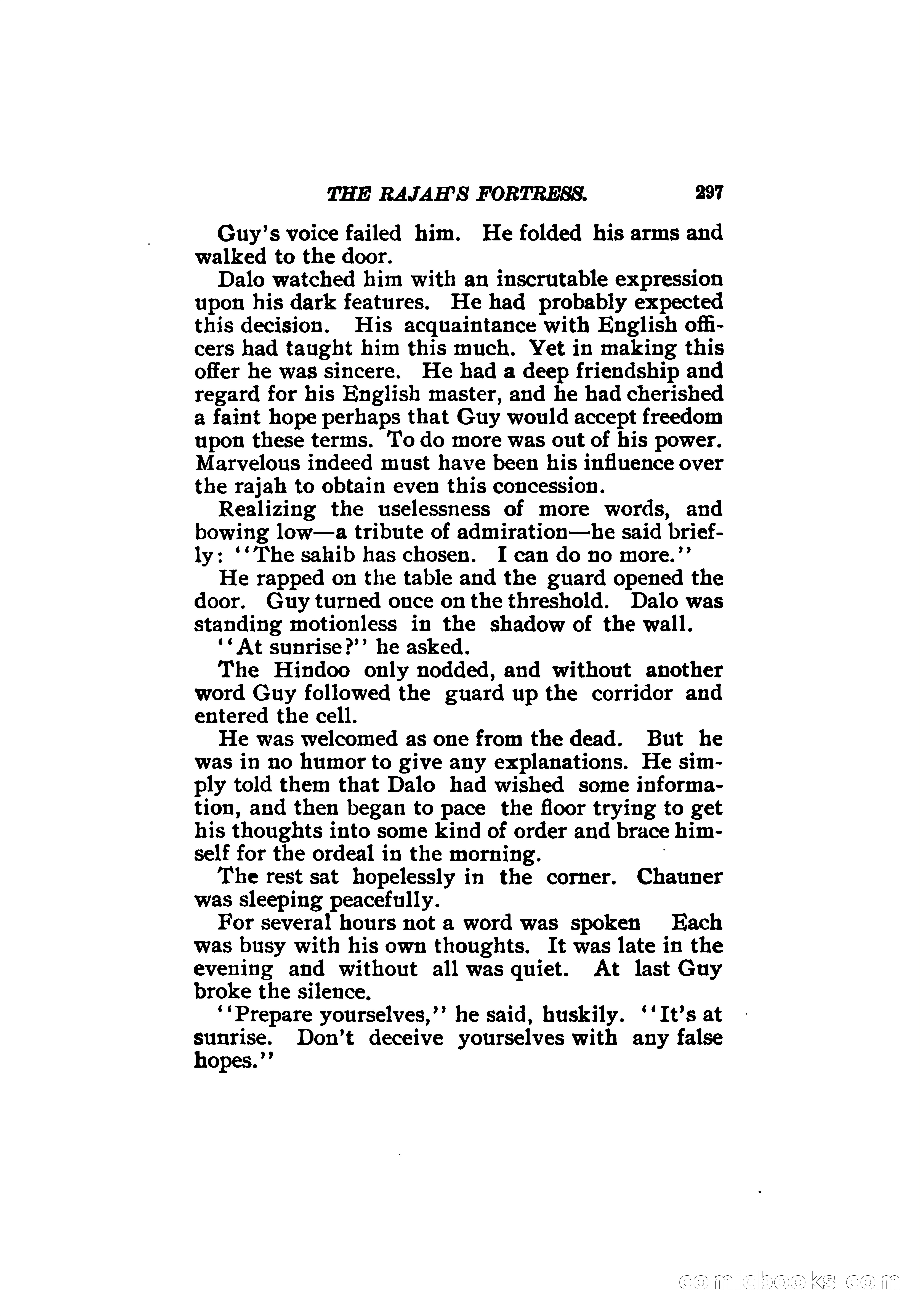 The Rajah's Fortress — page 312 of 336