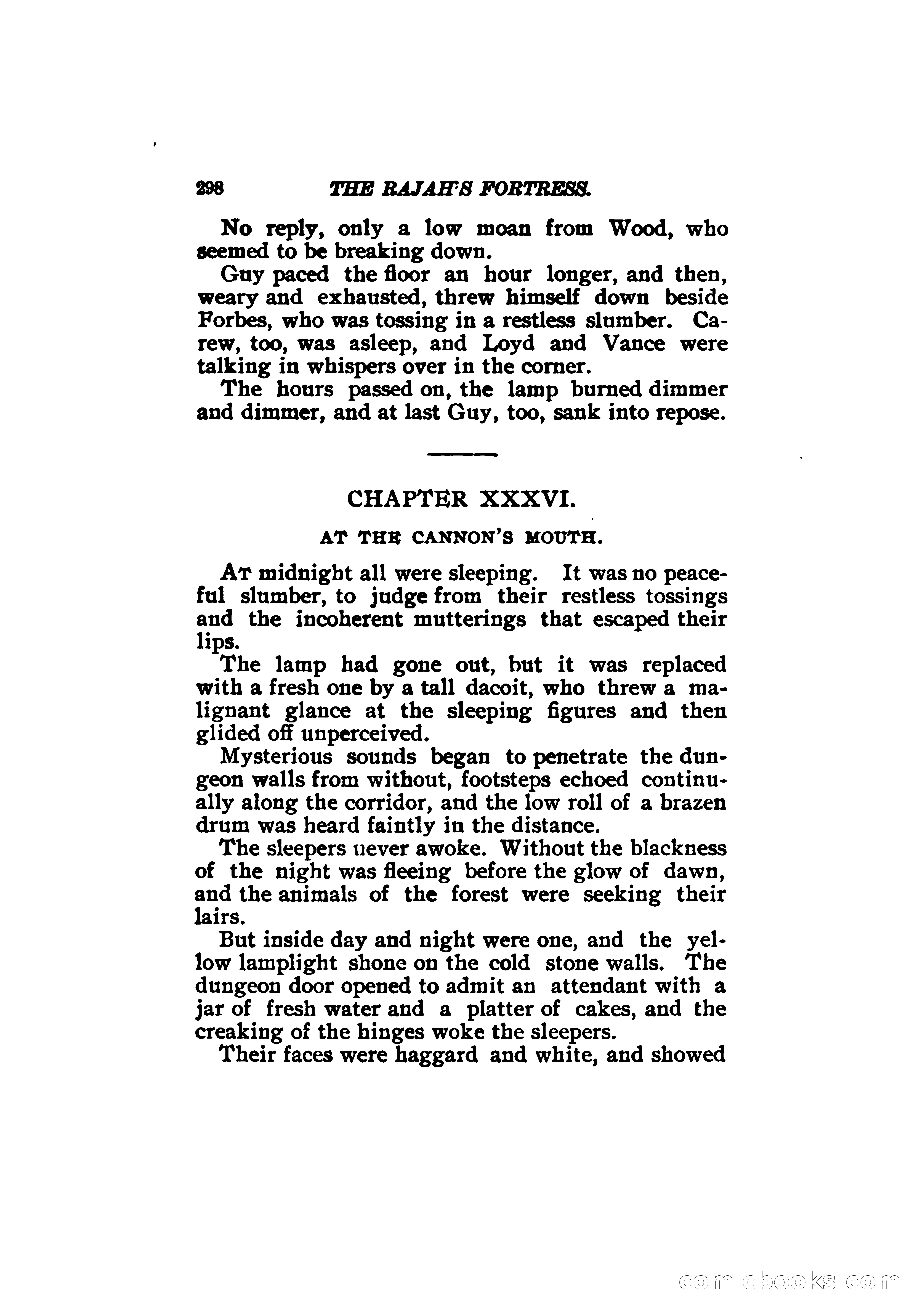 The Rajah's Fortress — page 313 of 336