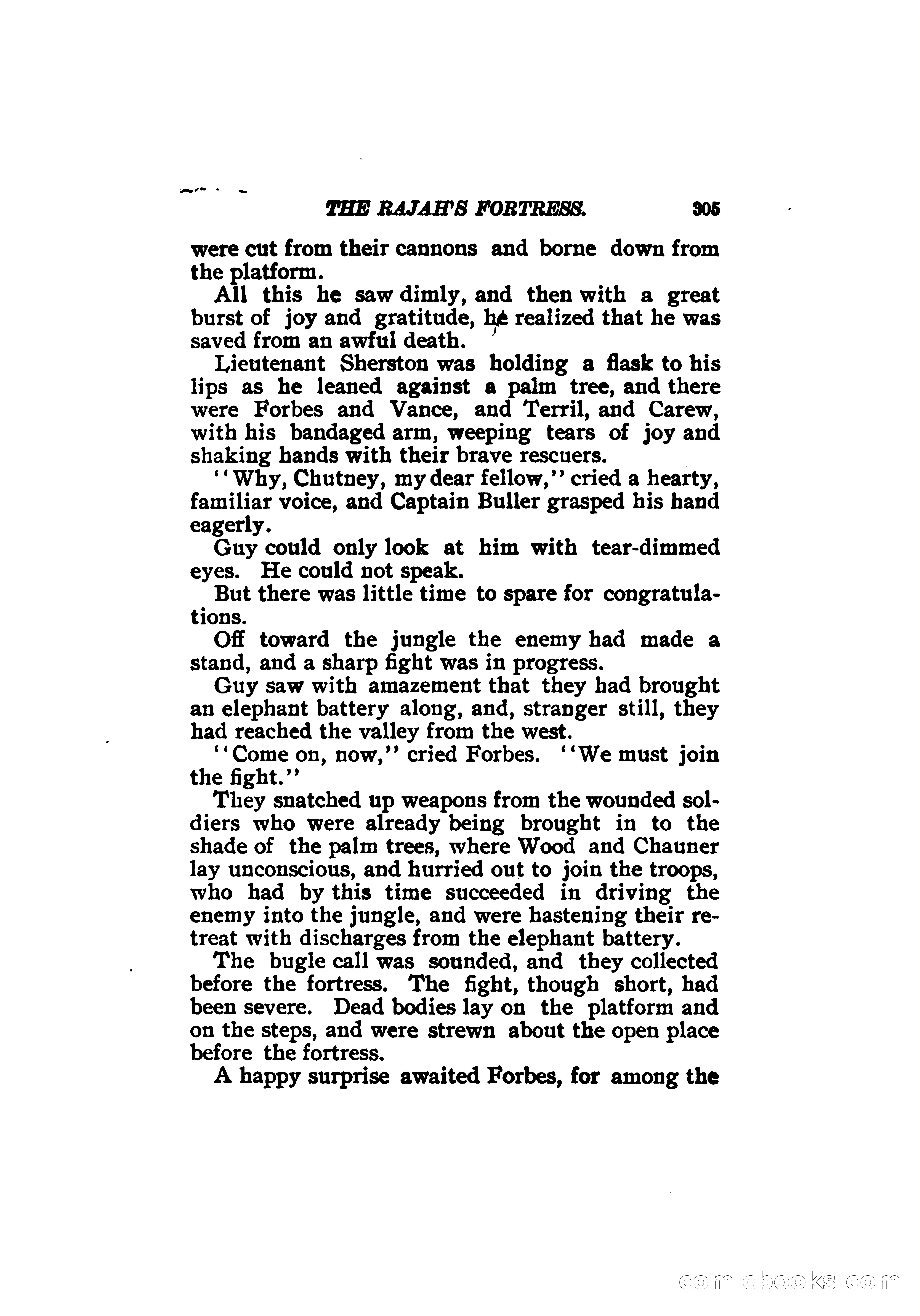 The Rajah's Fortress — page 320 of 336