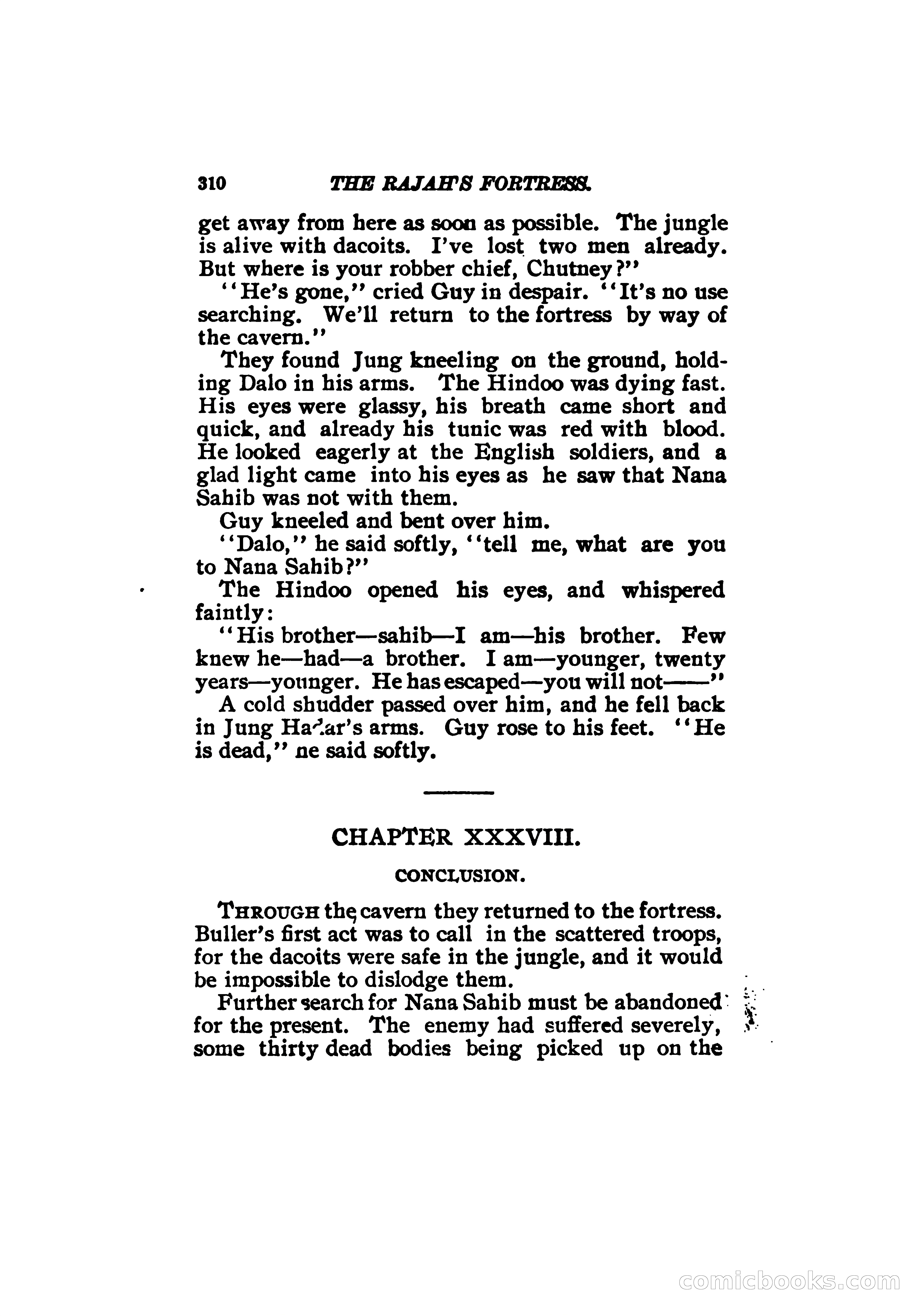 The Rajah's Fortress — page 325 of 336