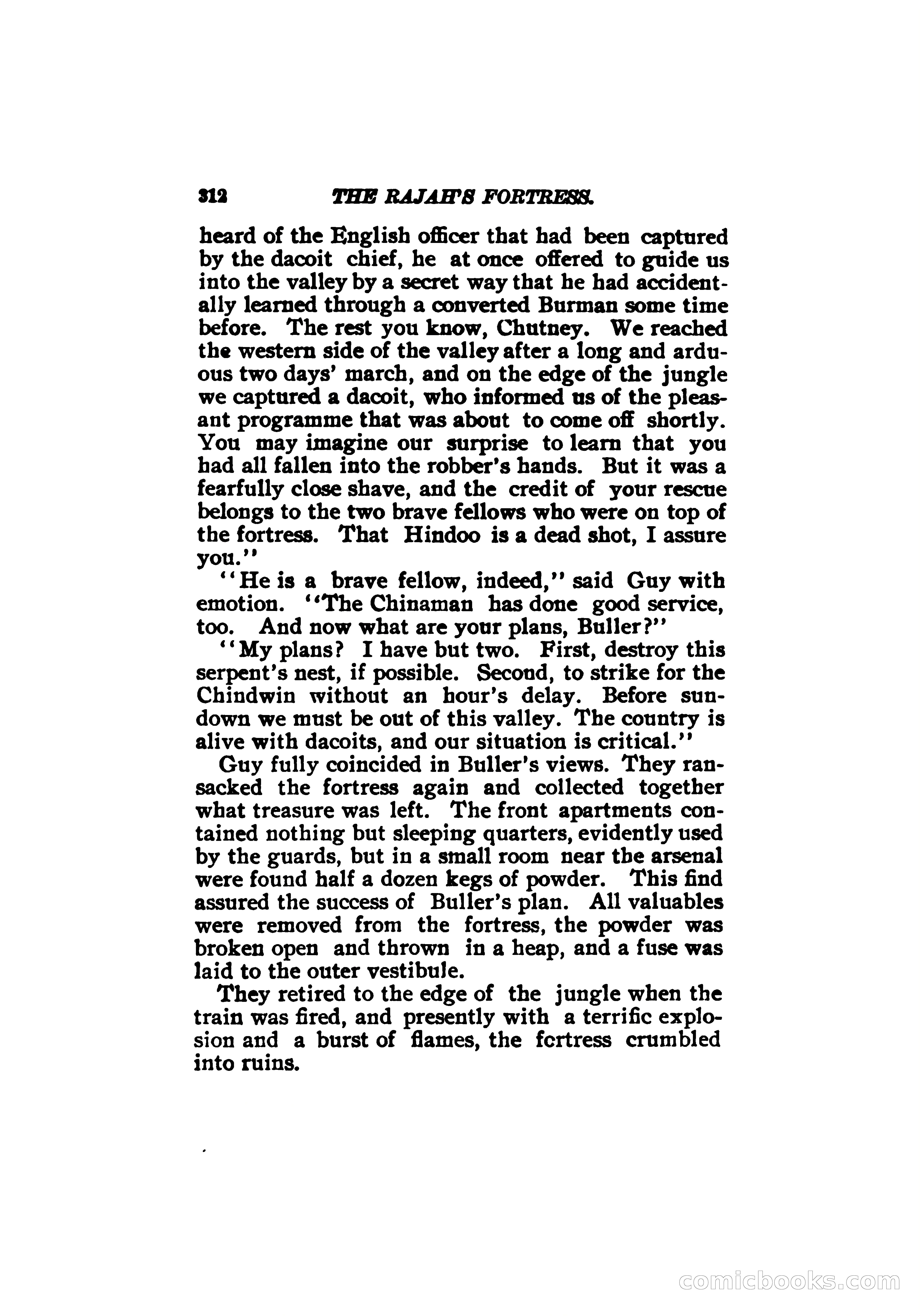 The Rajah's Fortress — page 327 of 336