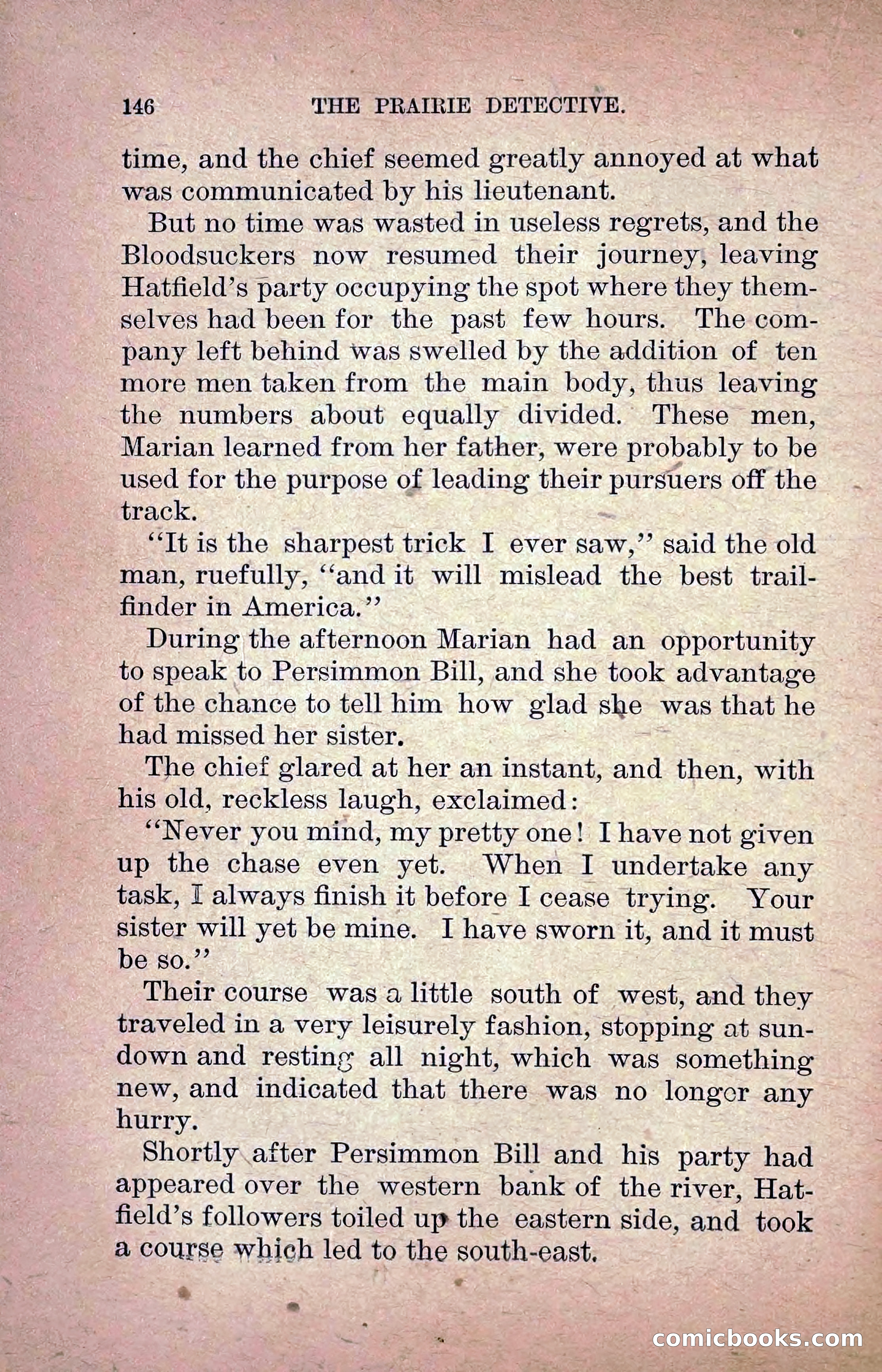 The Prairie Detective: Secret Service Series No. 24 — page 148 of 218