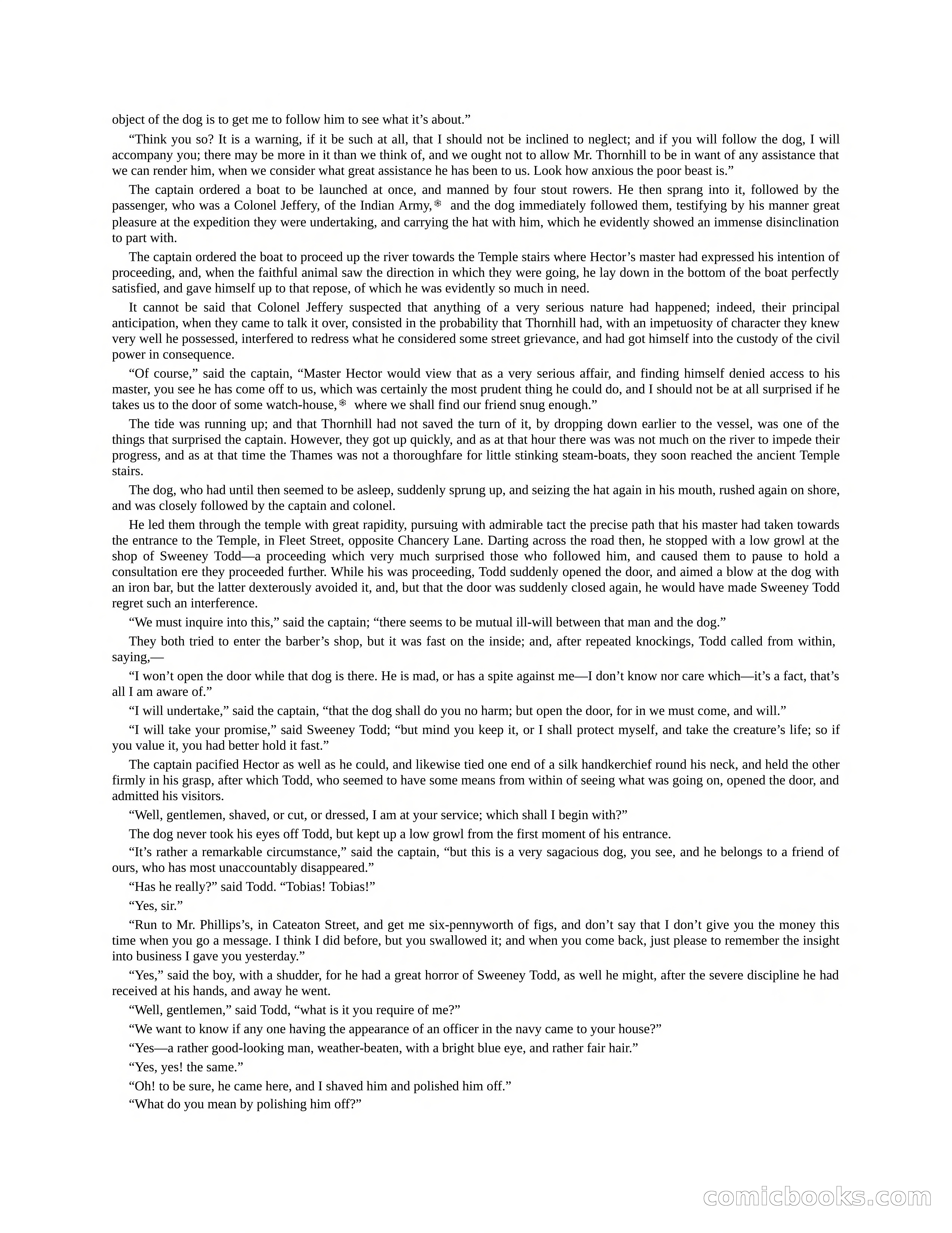 The Gift of the Sailor: The String of Pearls & Sweeney Todd, the Demon Barber of Fleet Street — page 16 of 400