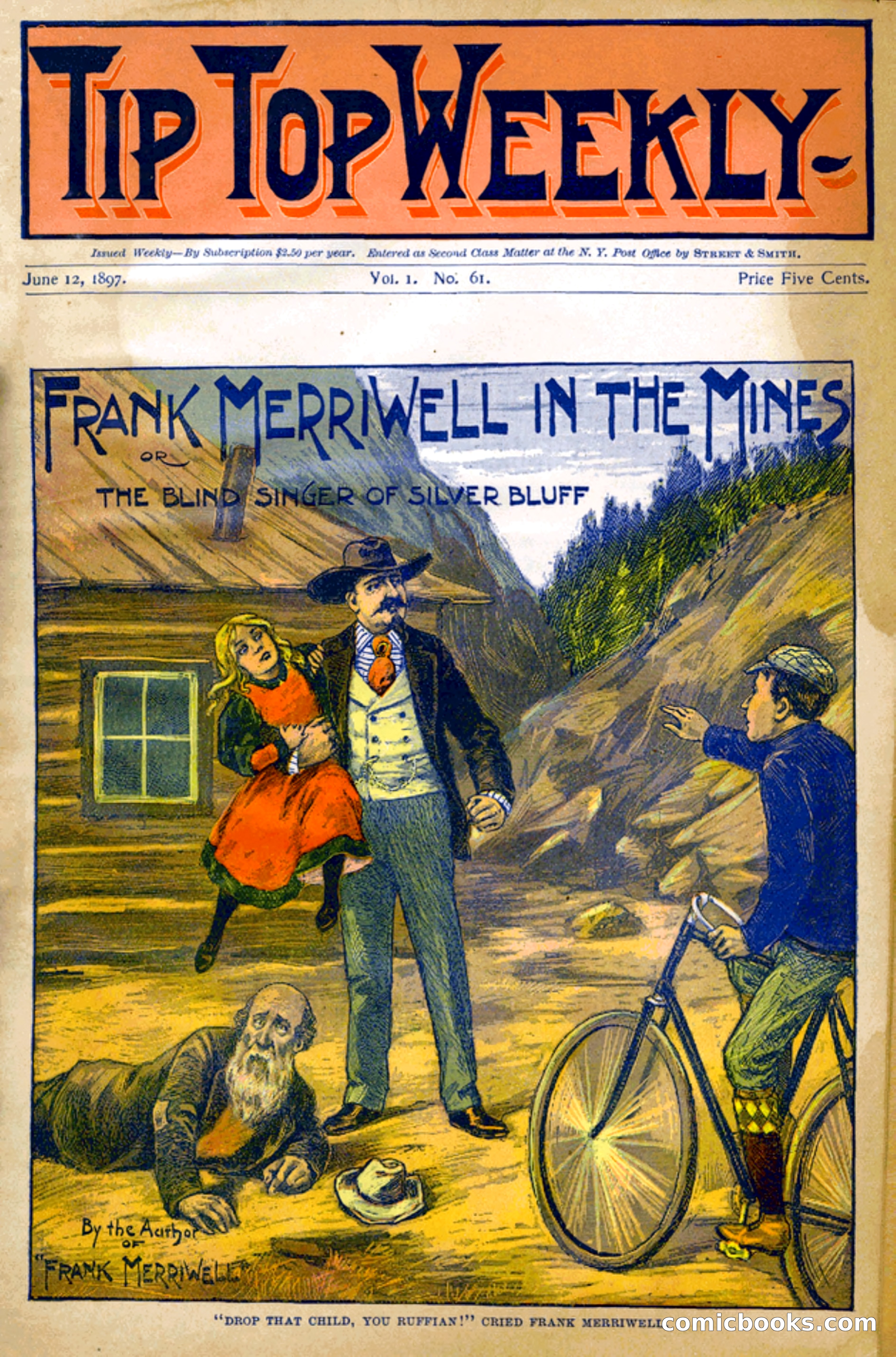 Tip Top Weekly No. 61: Frank Merriwell in the Mines