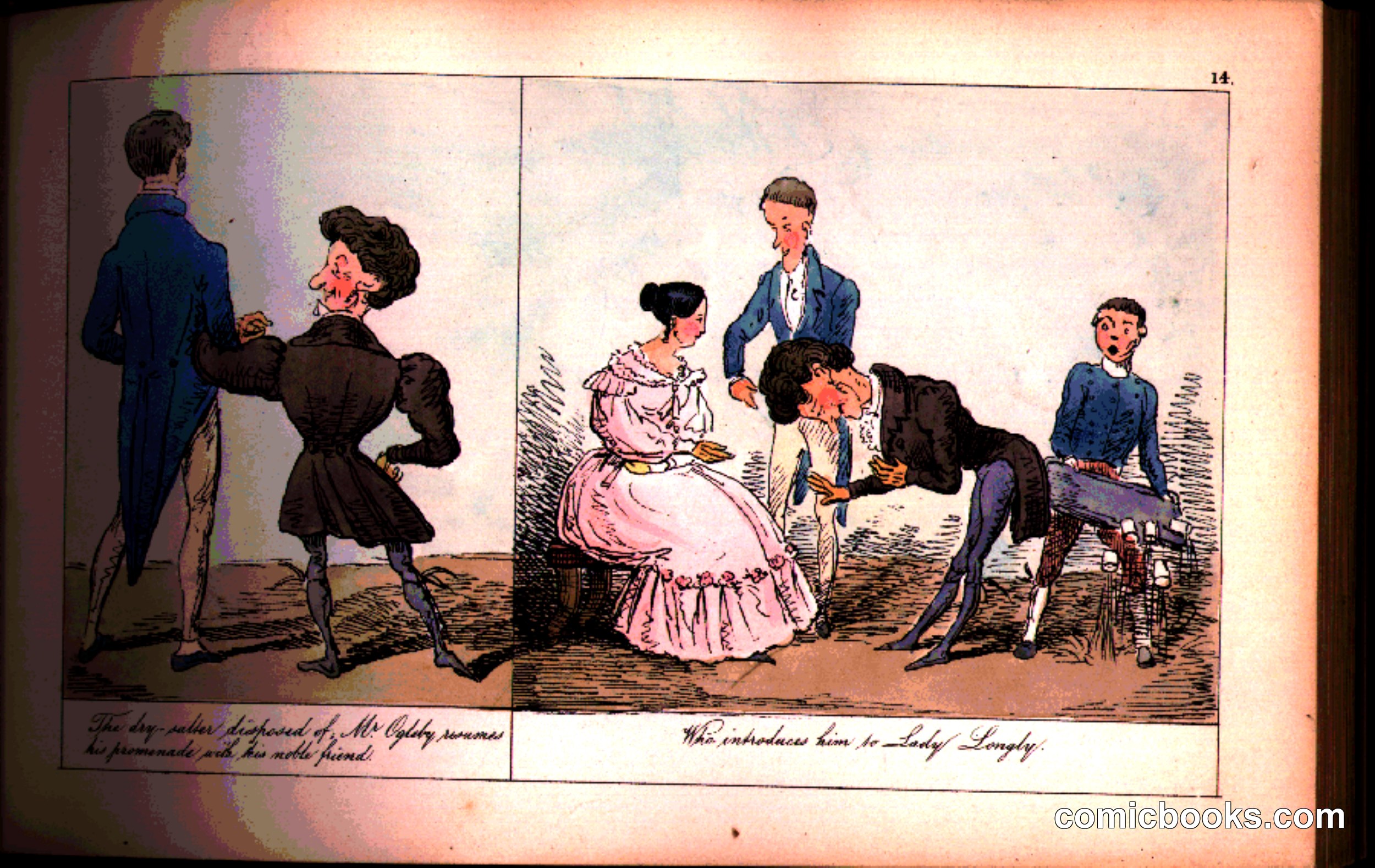 Beau Ogleby, Plate 14: A Noble Introduction