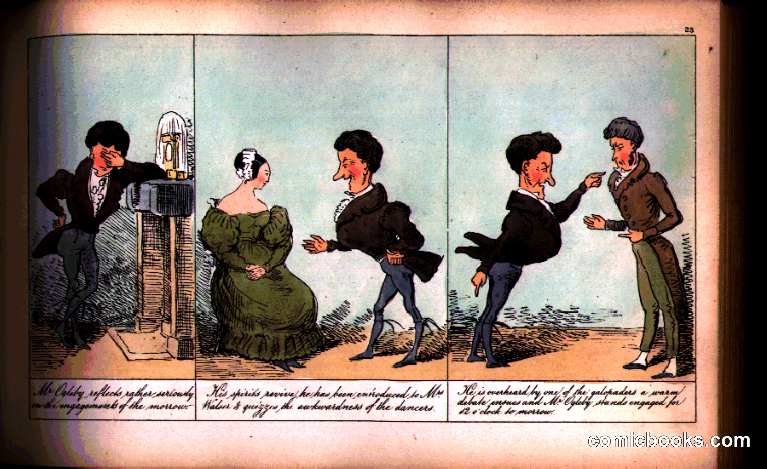 The Comical Adventures of Beau Ogleby — Plate 55