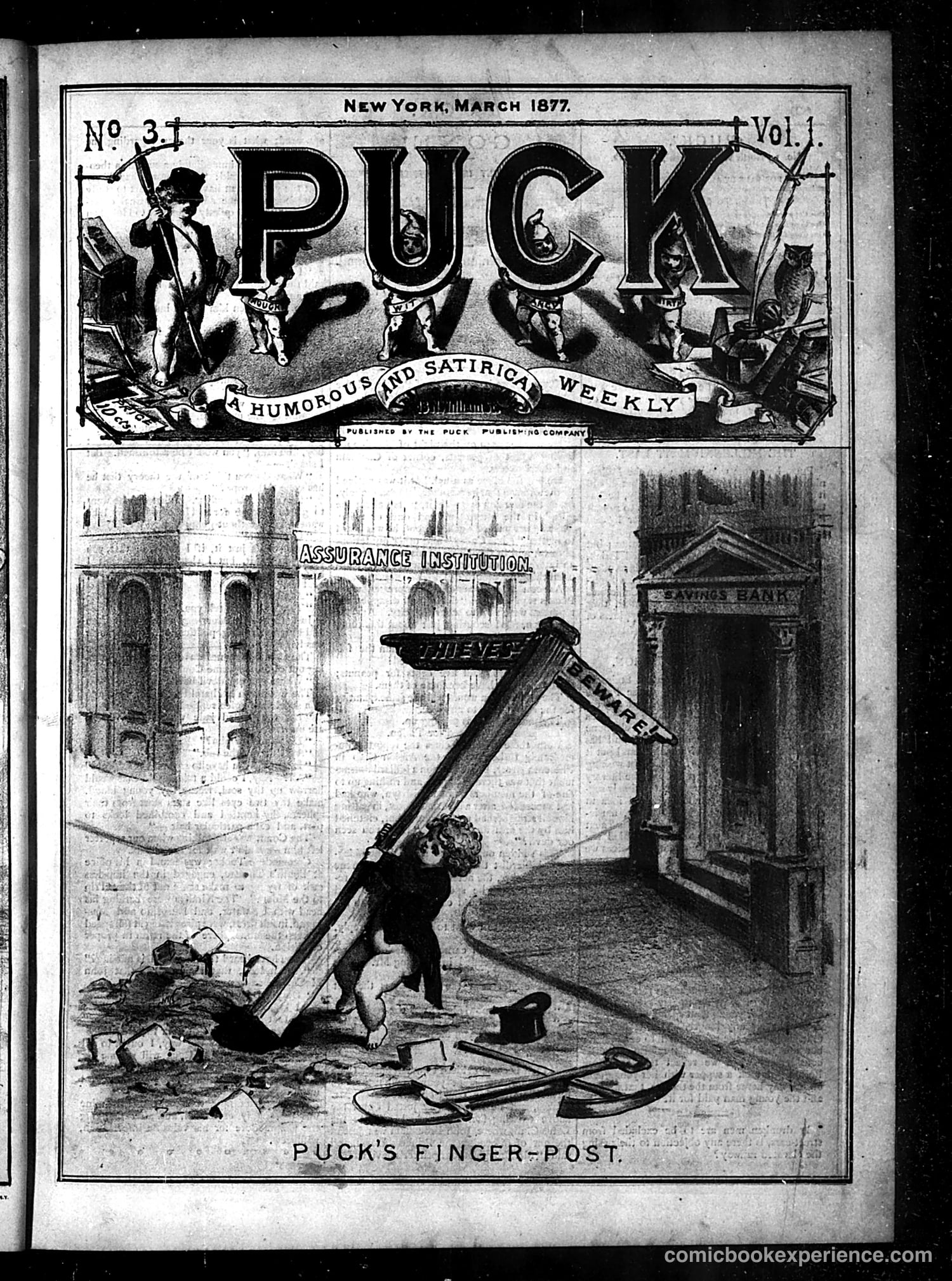 Puck — March 1877 — page 1 of 16
