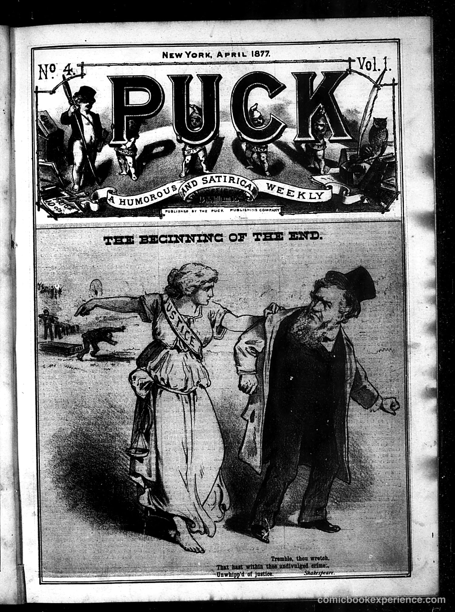 Puck — April 1877 — page 1 of 16