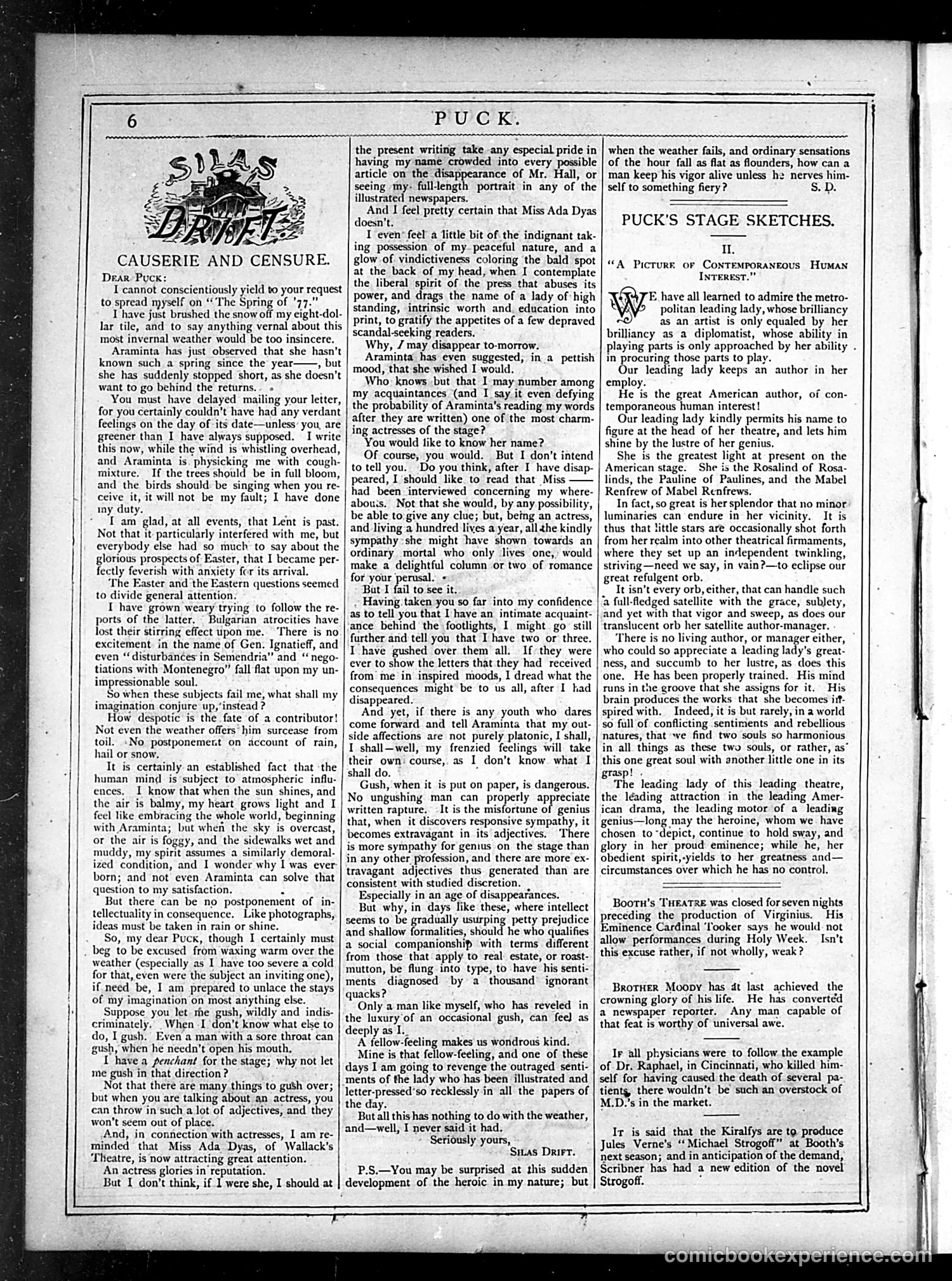 Puck — April 1877 — page 6 of 16