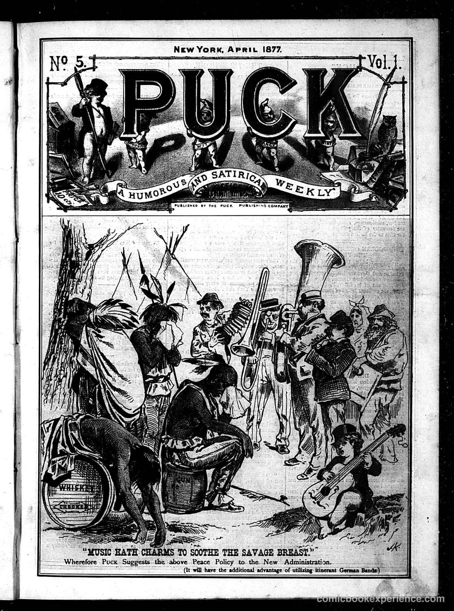 Puck — April 1877 — page 1 of 16