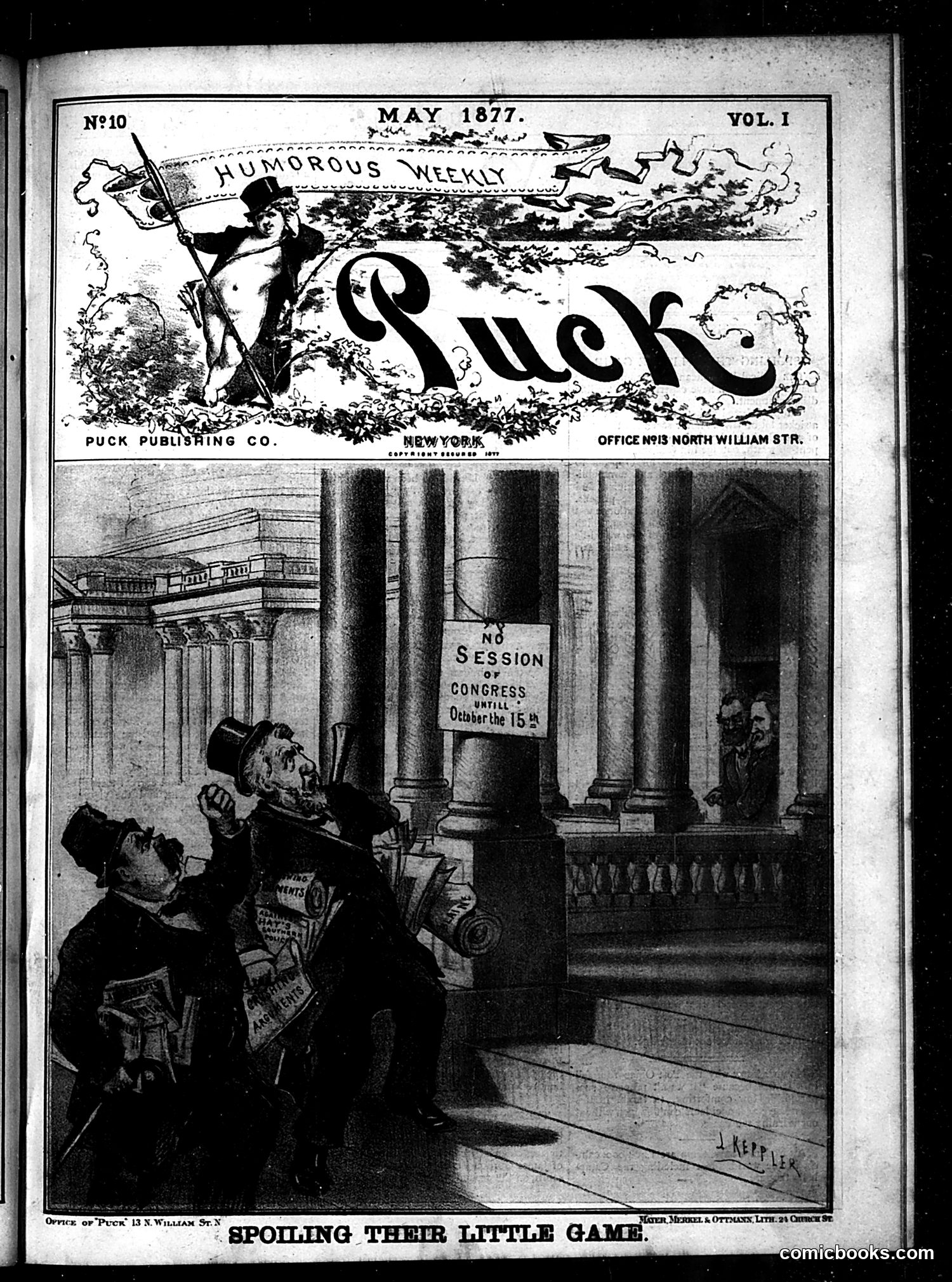 Puck — May 1877 — page 1 of 16