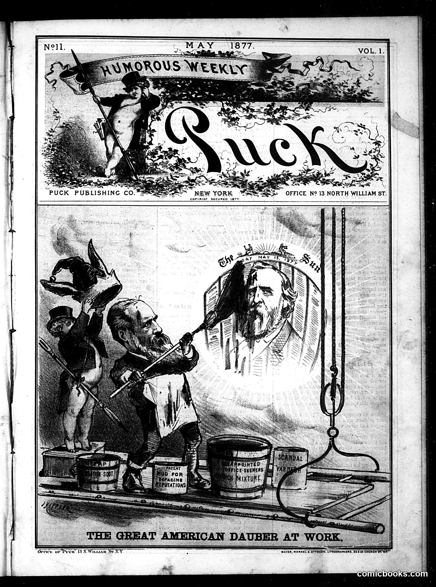 Puck — May 1877 — page 1 of 16