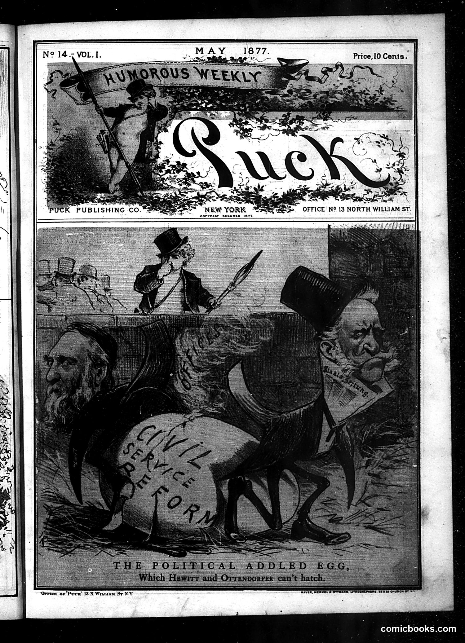 Puck — May 1877 — page 1 of 16