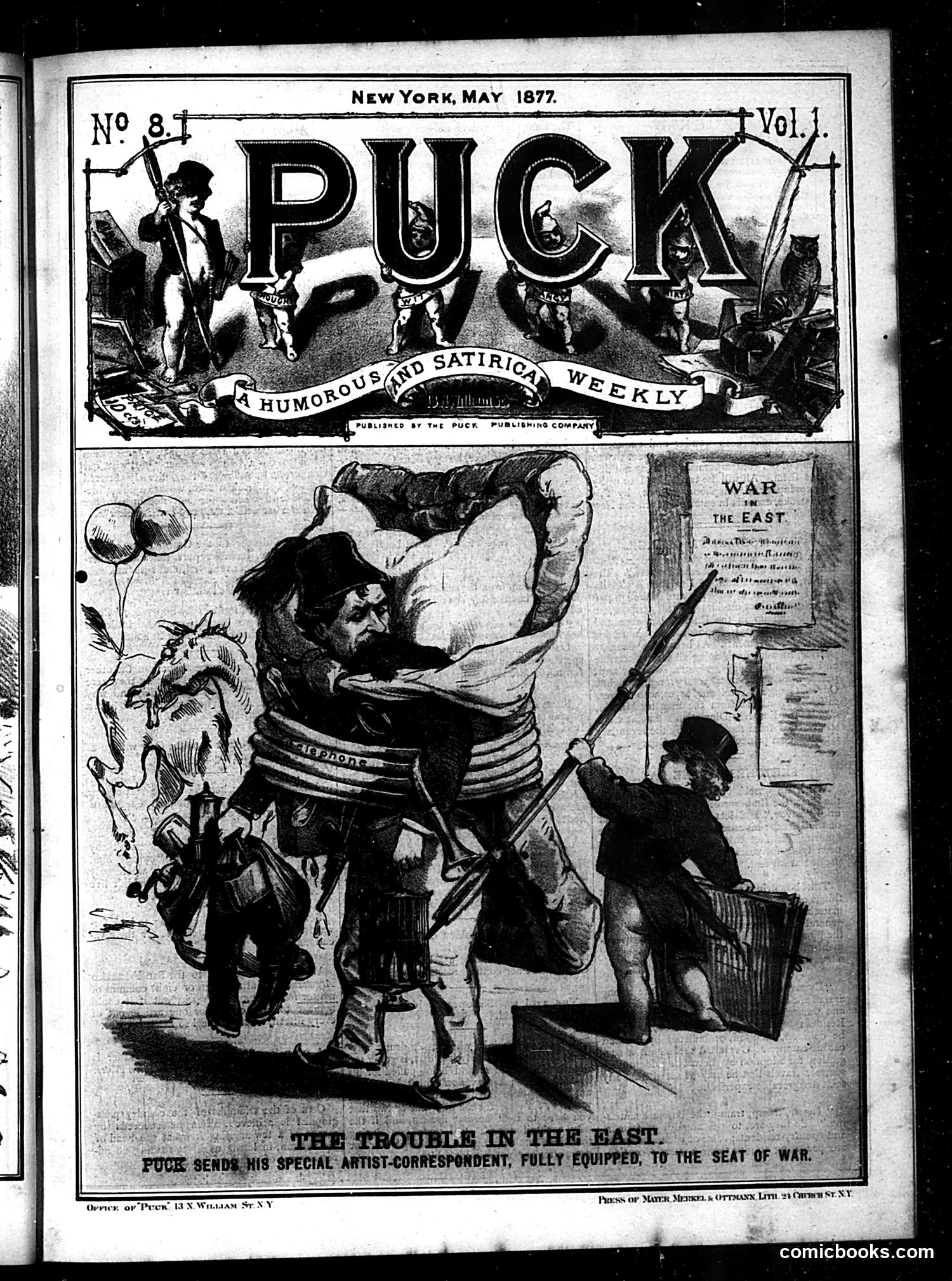 Puck — May 1877 — page 1 of 16