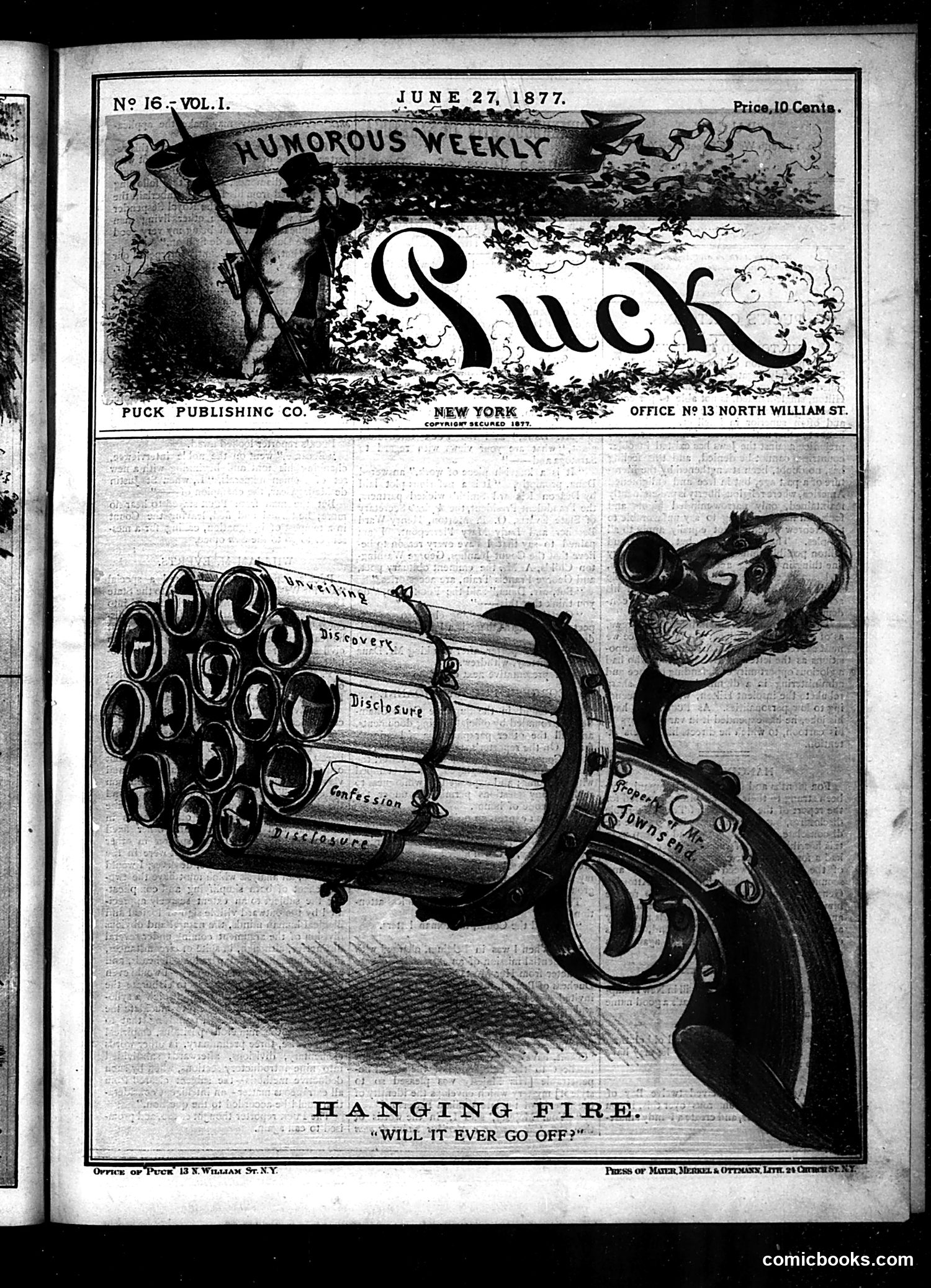 Puck — June 27, 1877 — page 1 of 16