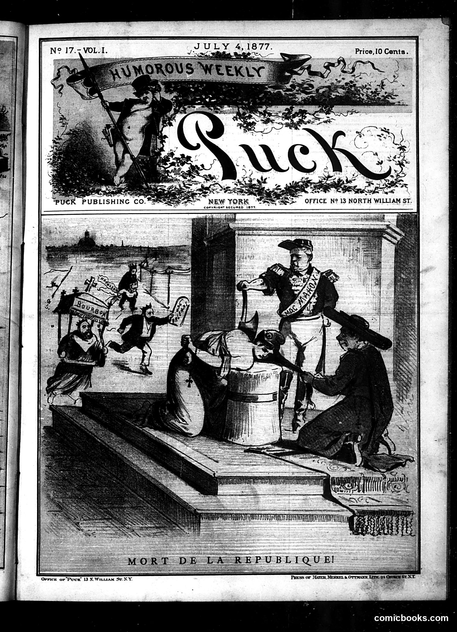 Puck — July 4, 1877 — page 1 of 16