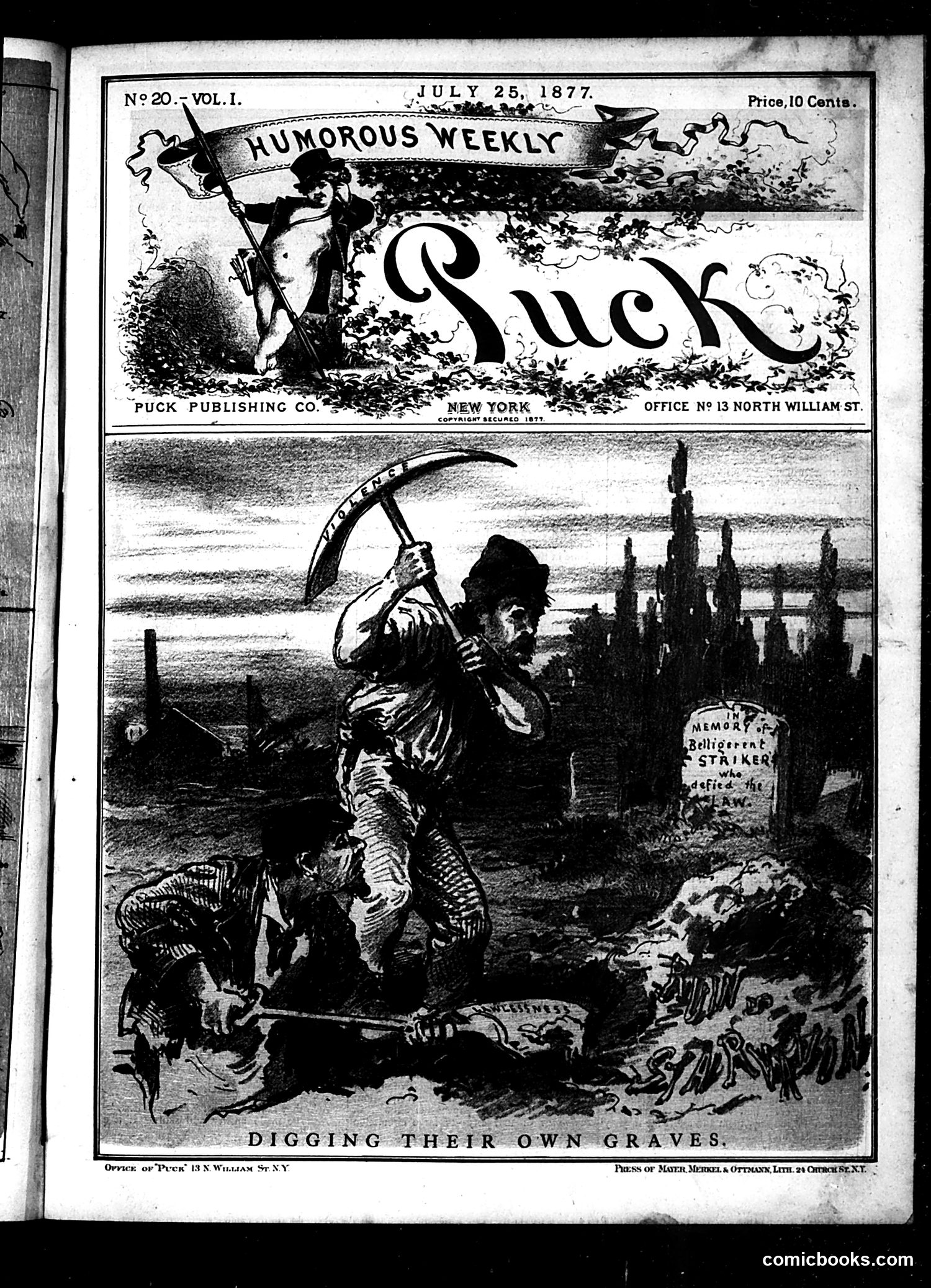 Puck — July 25, 1877 — page 1 of 16