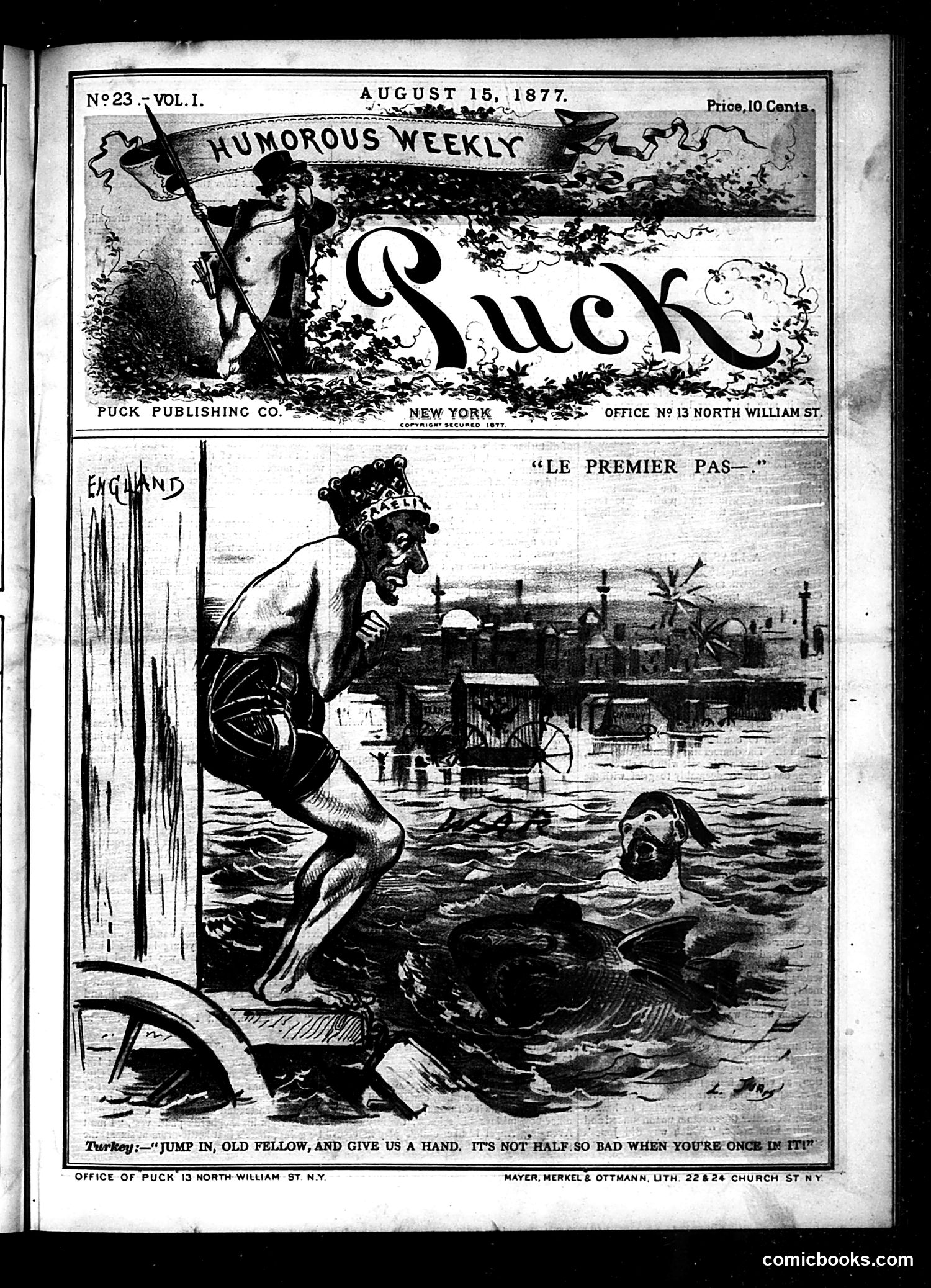 Puck — August 15, 1877 — page 1 of 16