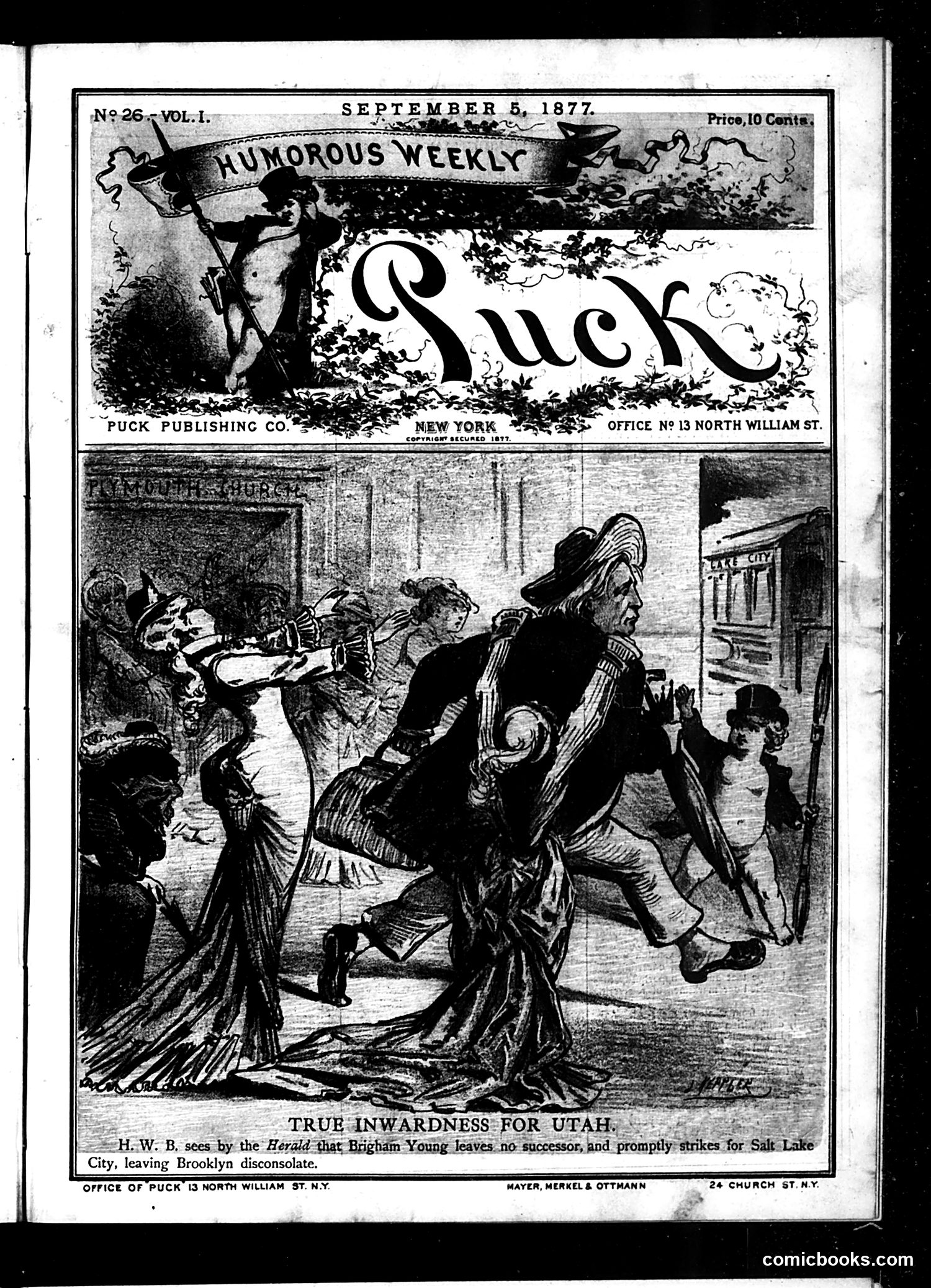 Puck — September 5, 1877 — page 1 of 17