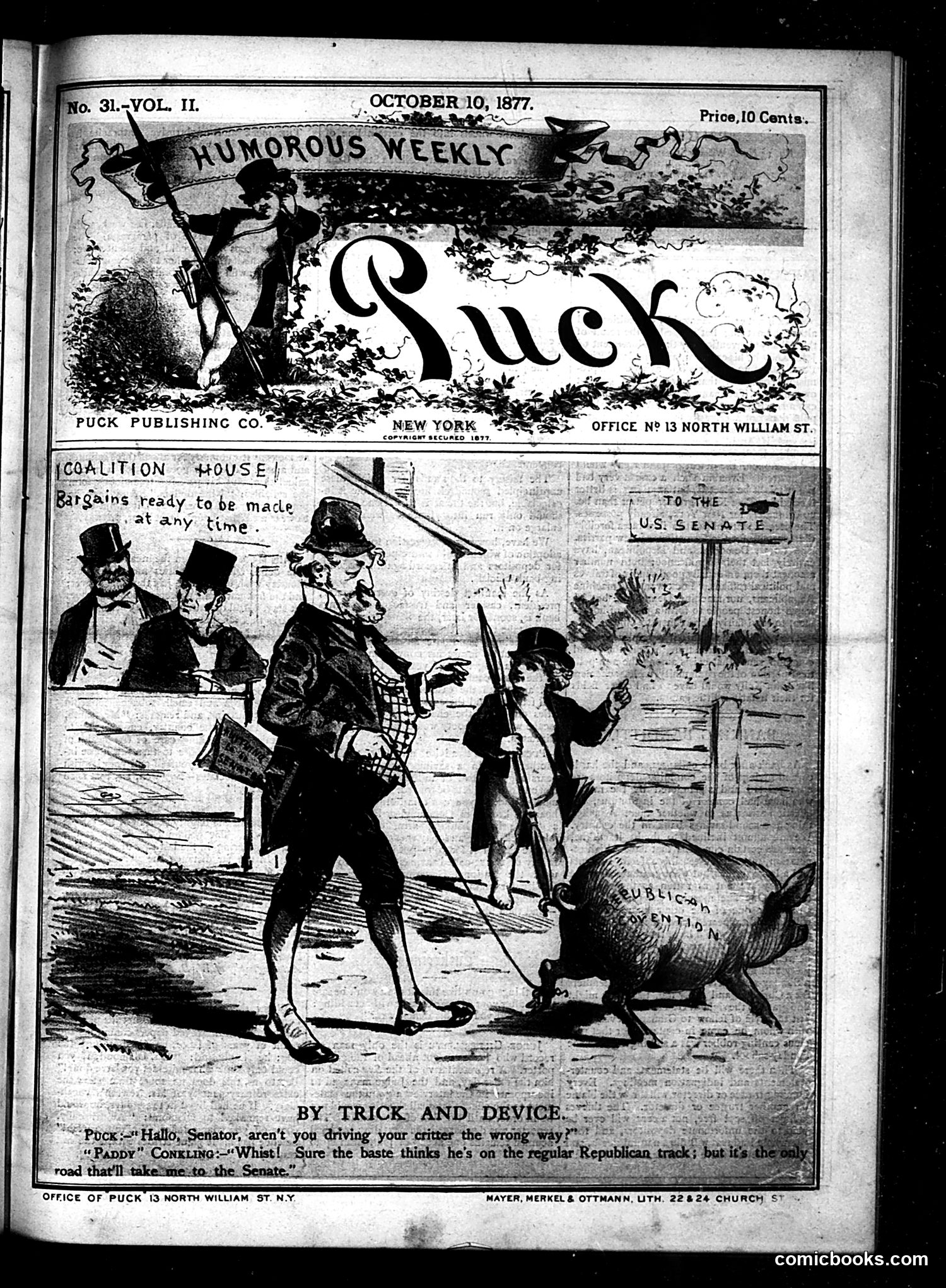 Puck — October 10, 1877 — page 1 of 16