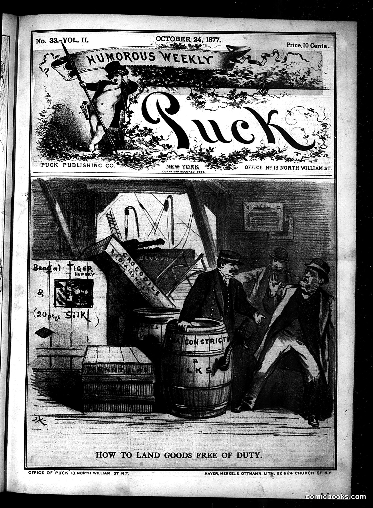Puck — October 24, 1877 — page 1 of 16