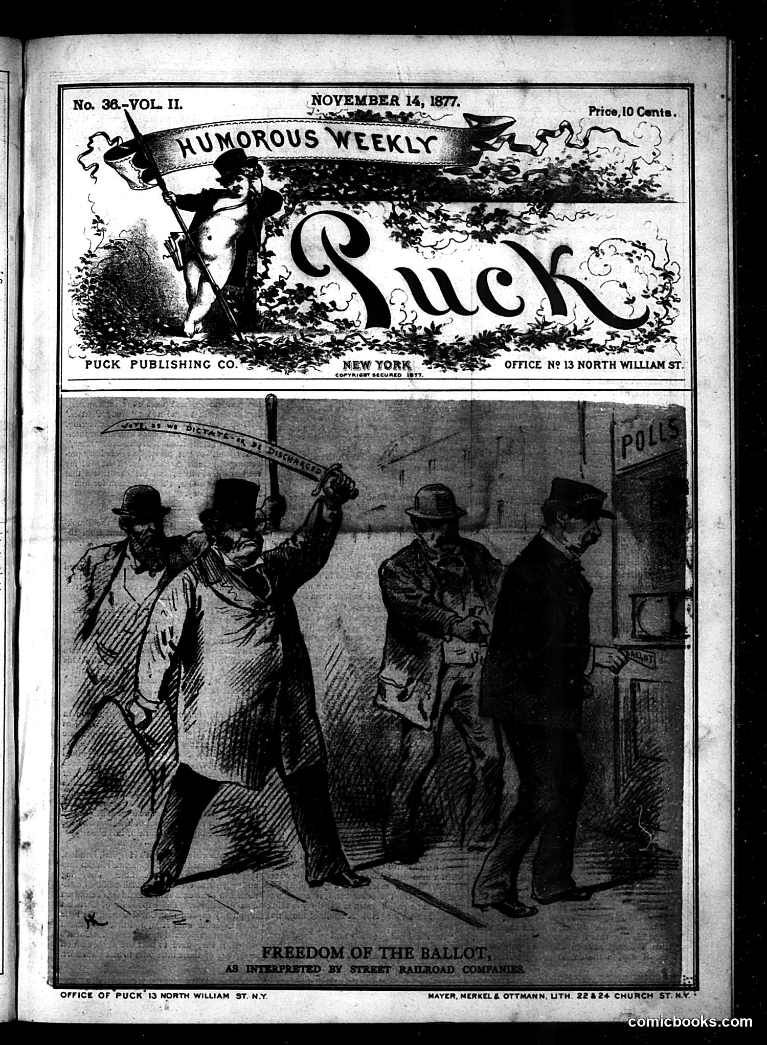 Puck — November 14, 1877 — page 1 of 16