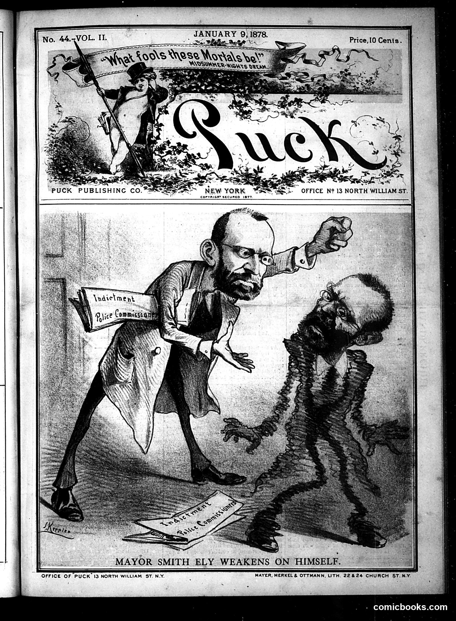 Puck — January 9, 1878 — page 1 of 16