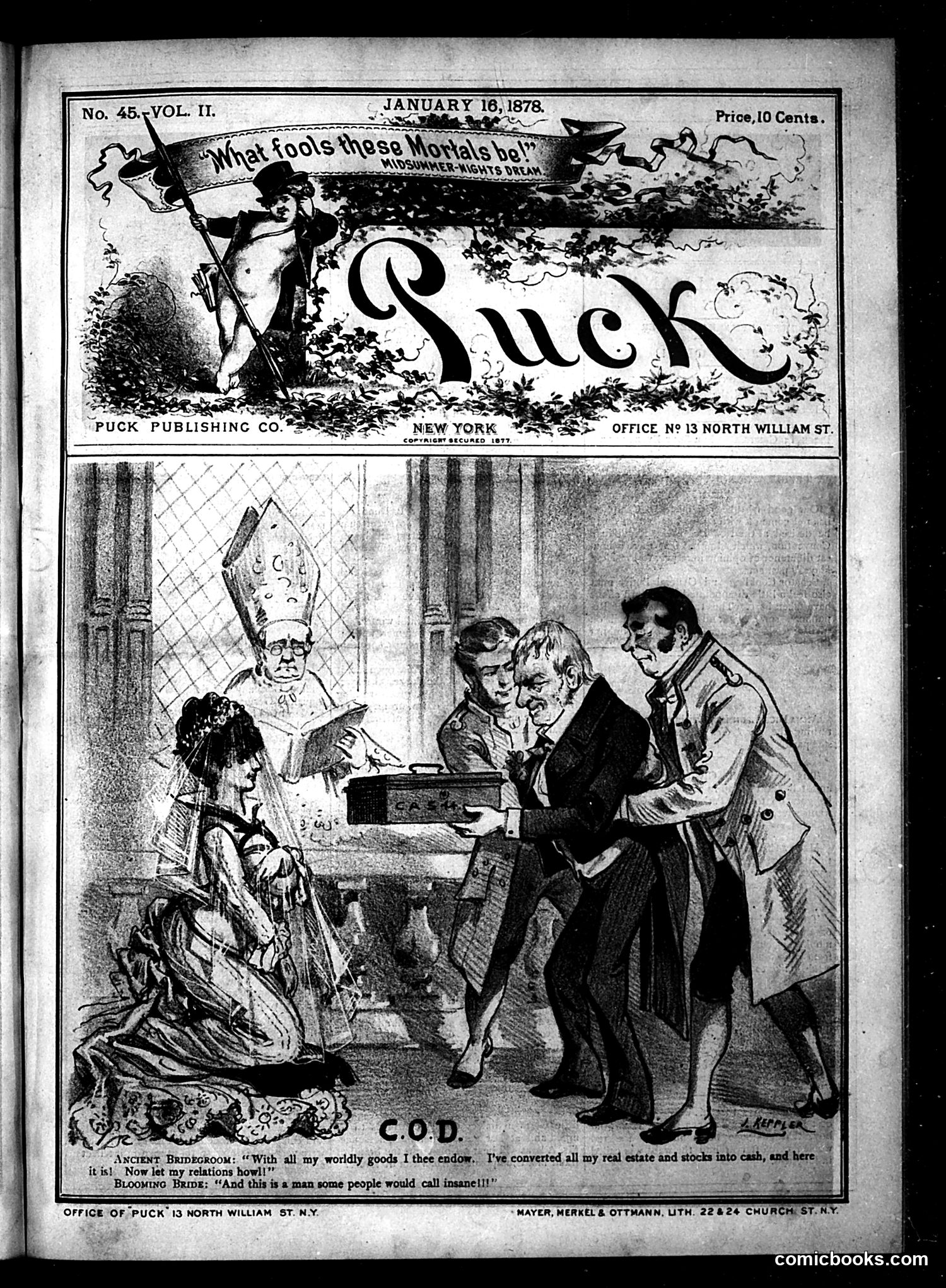 Puck — January 16, 1878 — page 1 of 16
