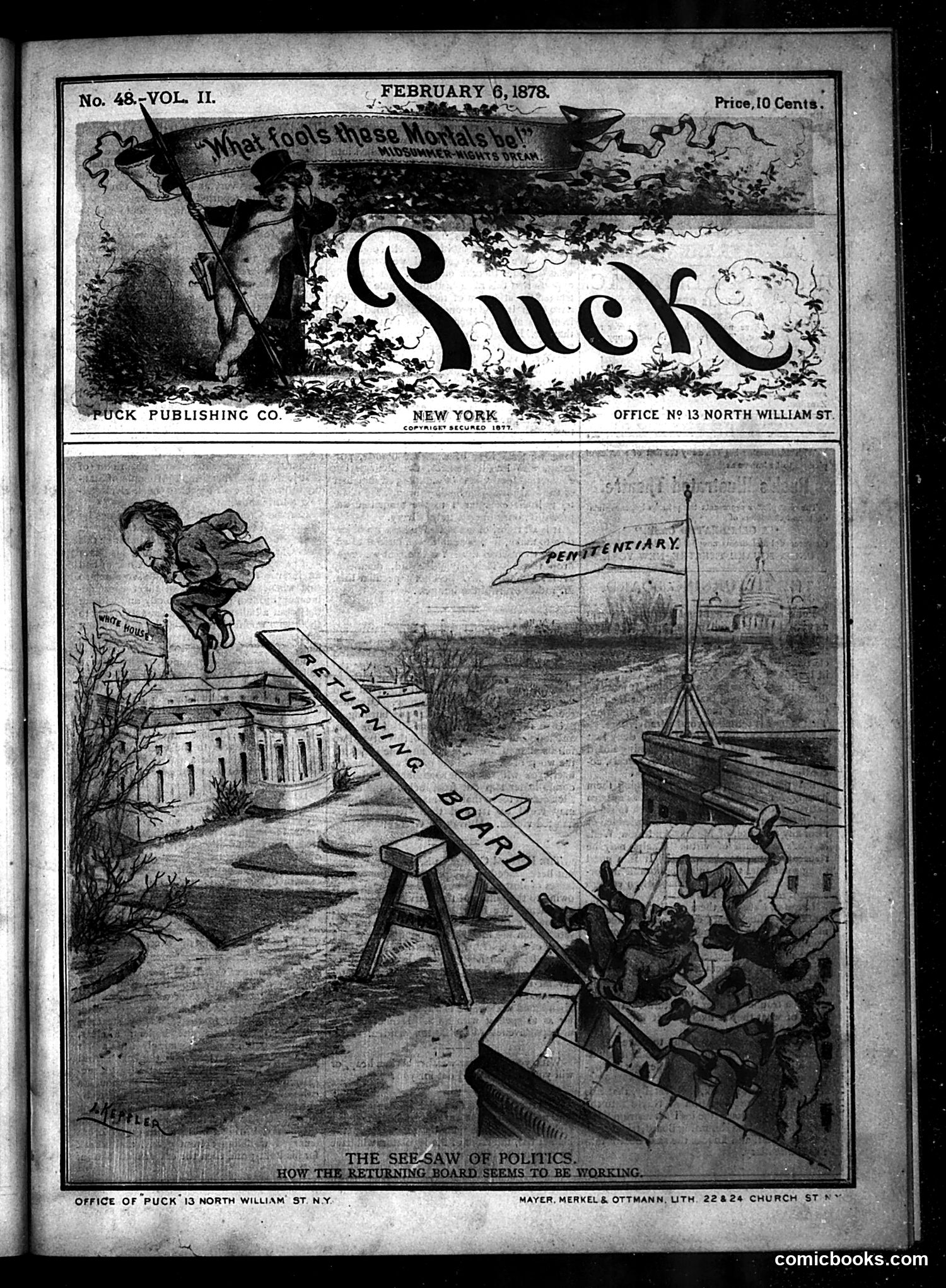 Puck — February 6, 1878 — page 1 of 20