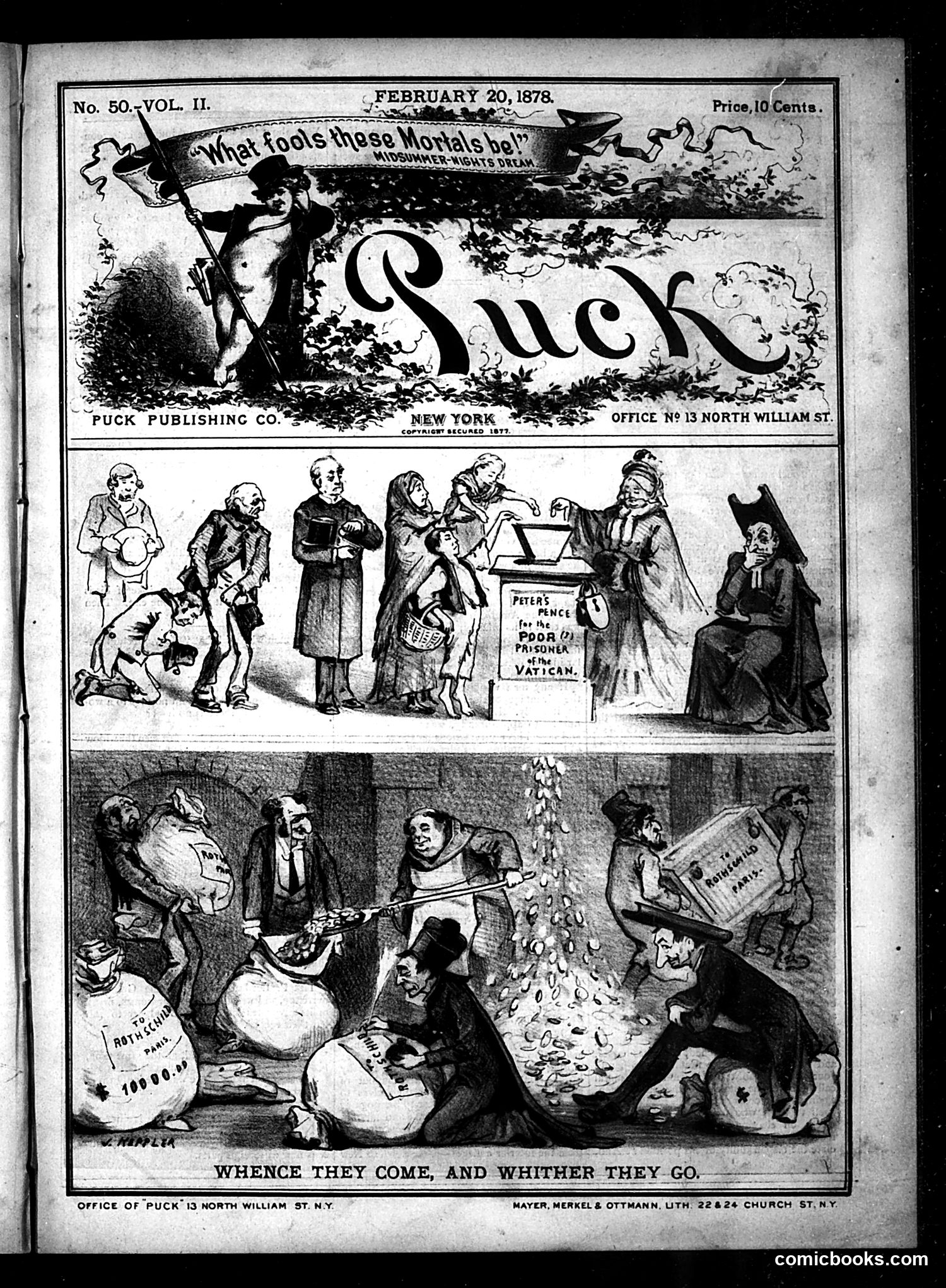 Puck — February 20, 1878 — page 1 of 16
