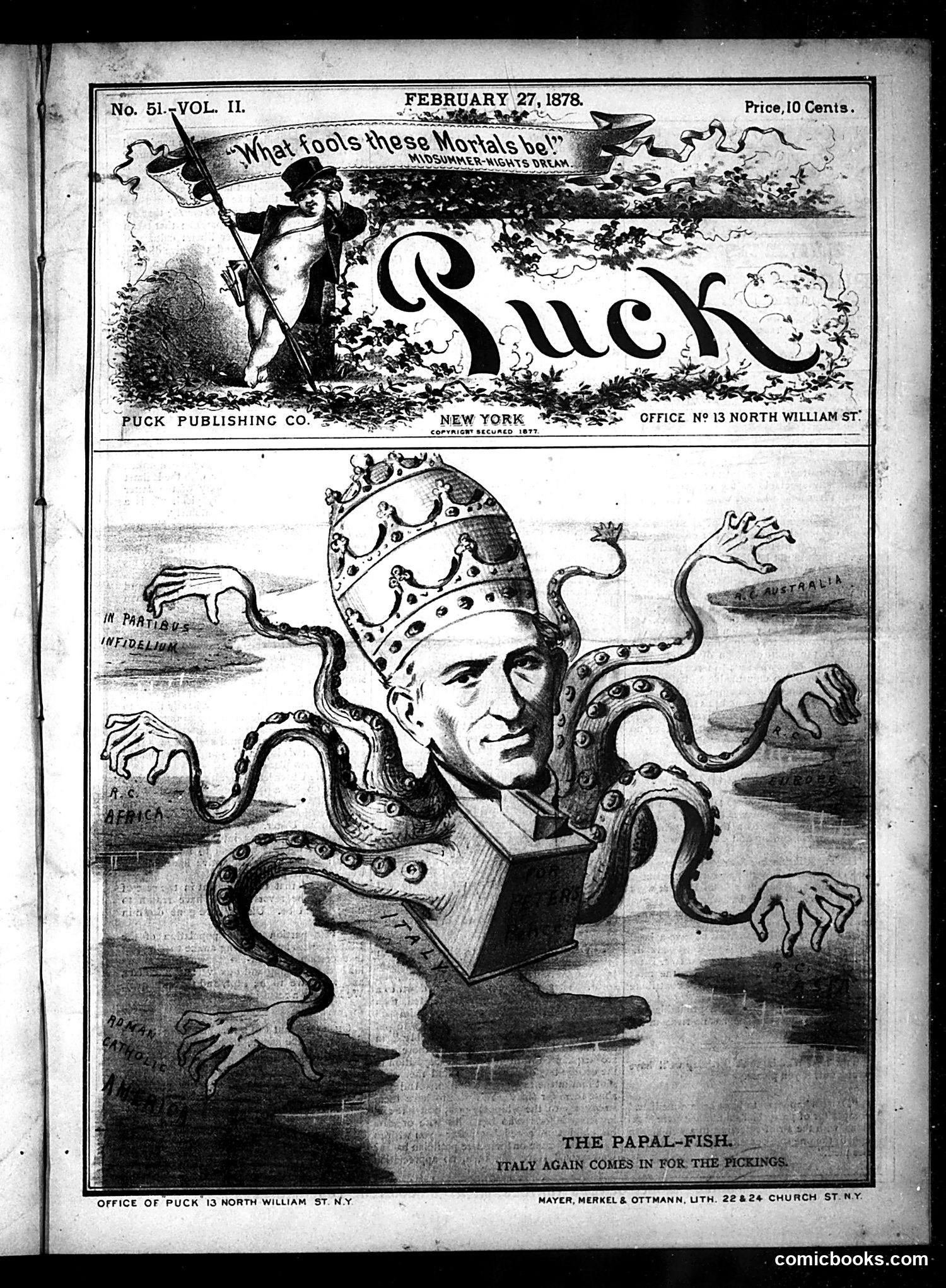 Puck — February 27, 1878 — page 1 of 20