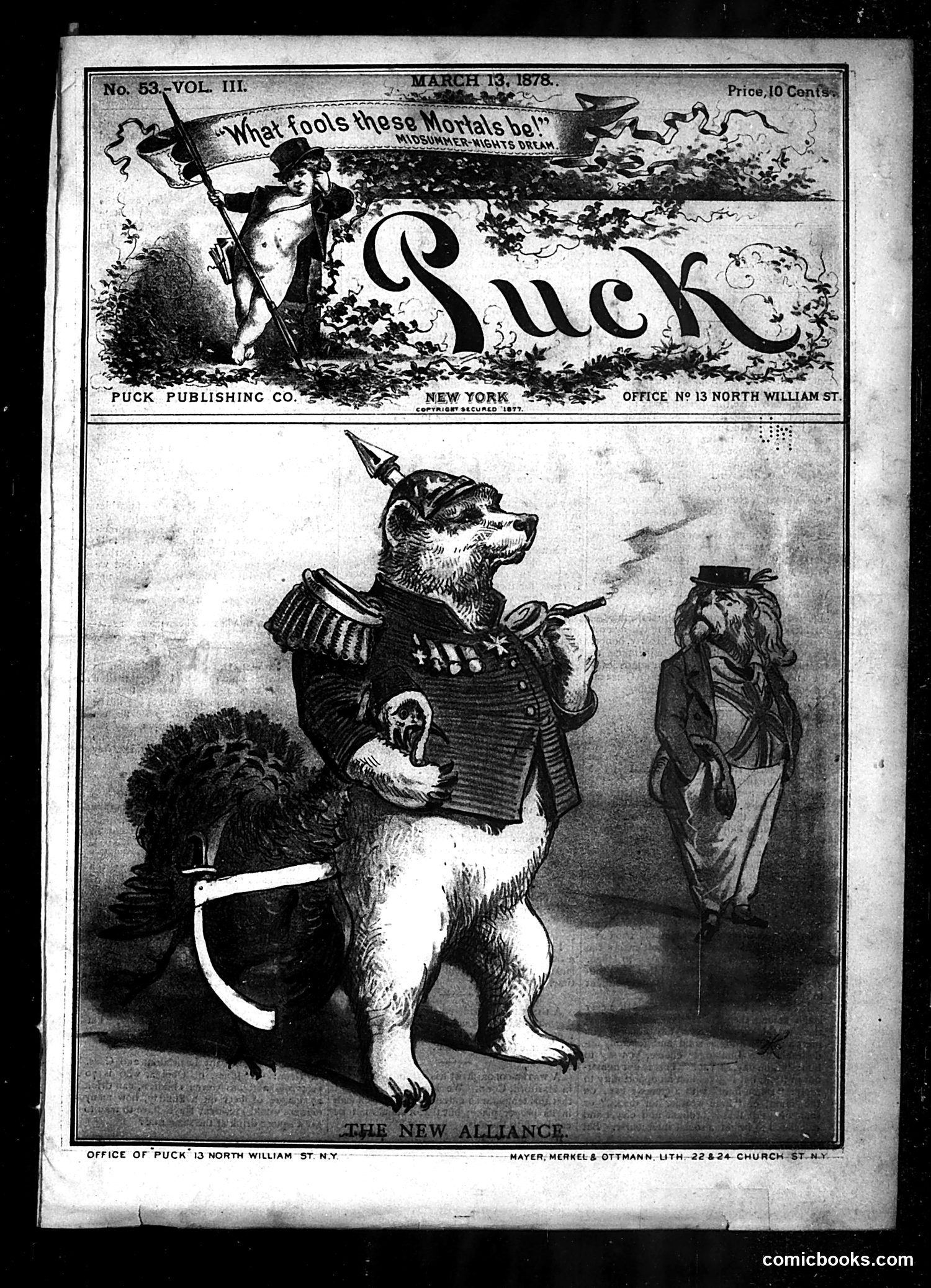 Puck — March 13, 1878 — page 1 of 20