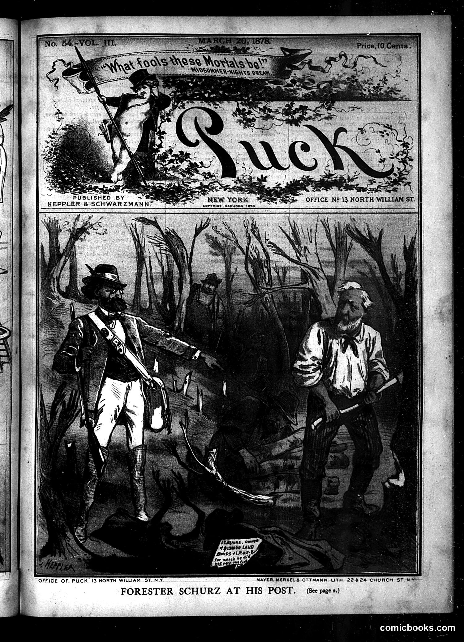 Puck — March 20, 1878 — page 1 of 16