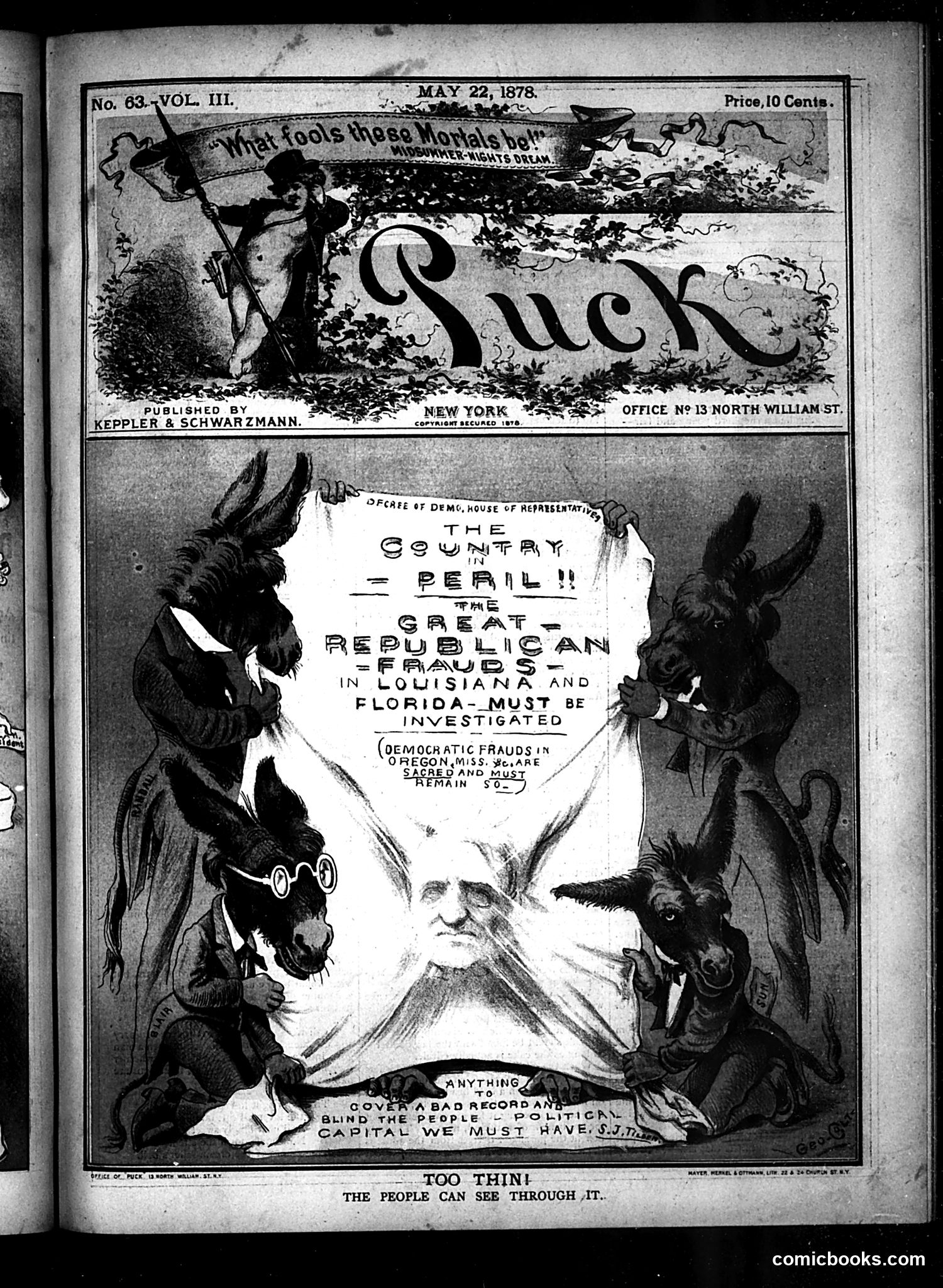 Puck — May 22, 1878 — page 1 of 16
