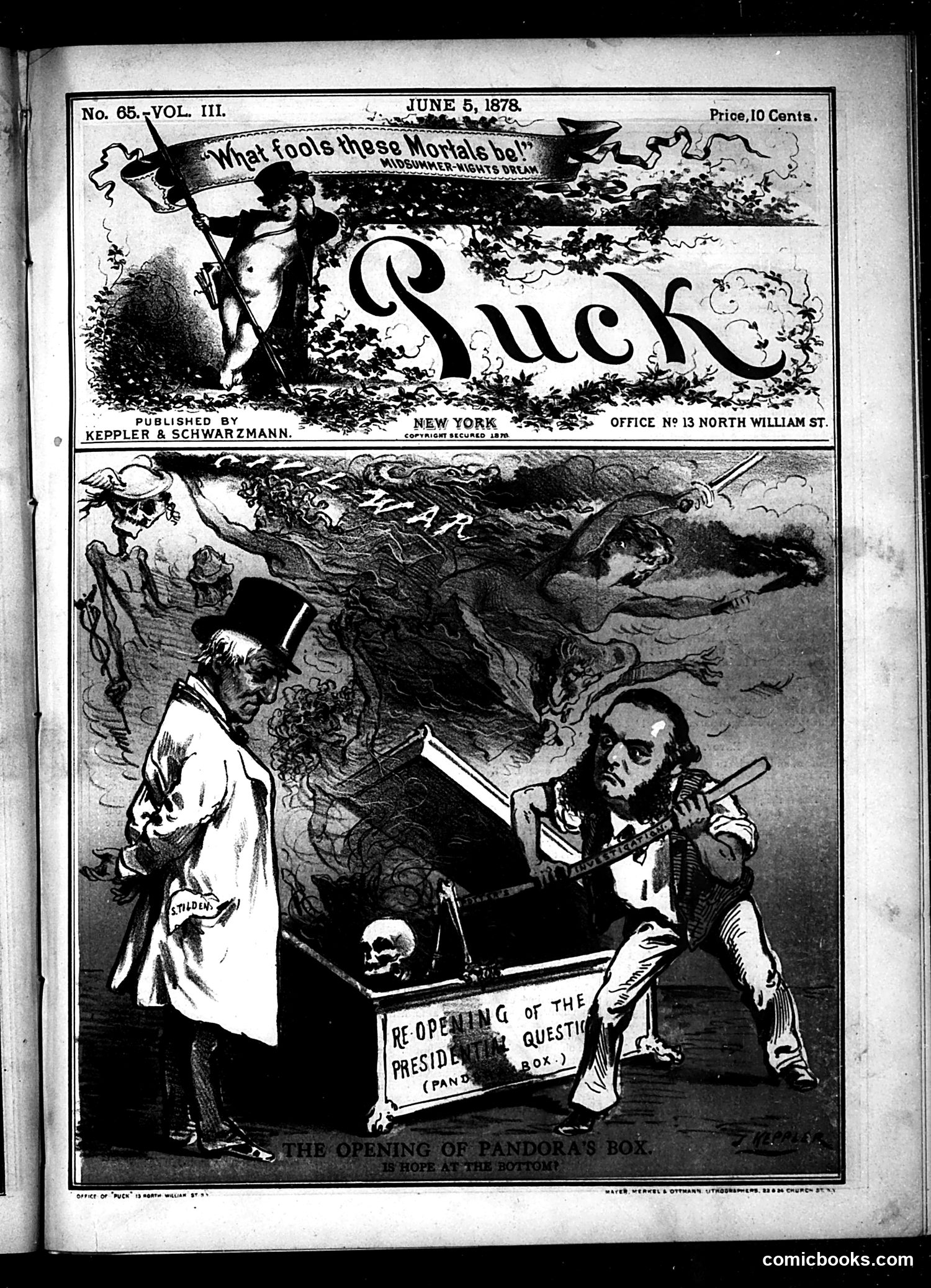 Puck — June 5, 1878 — page 1 of 16