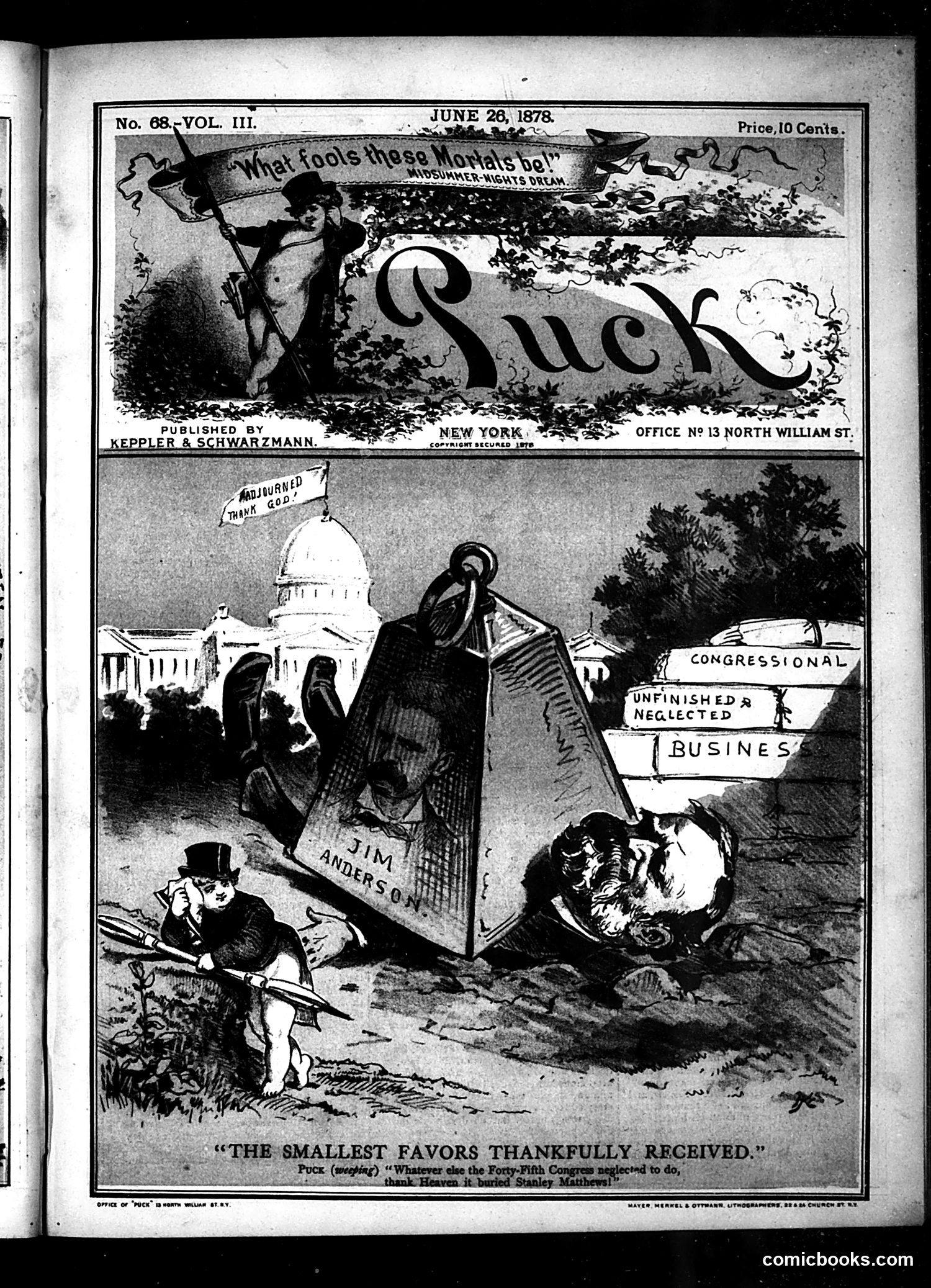 Puck — June 26, 1878 — page 1 of 16