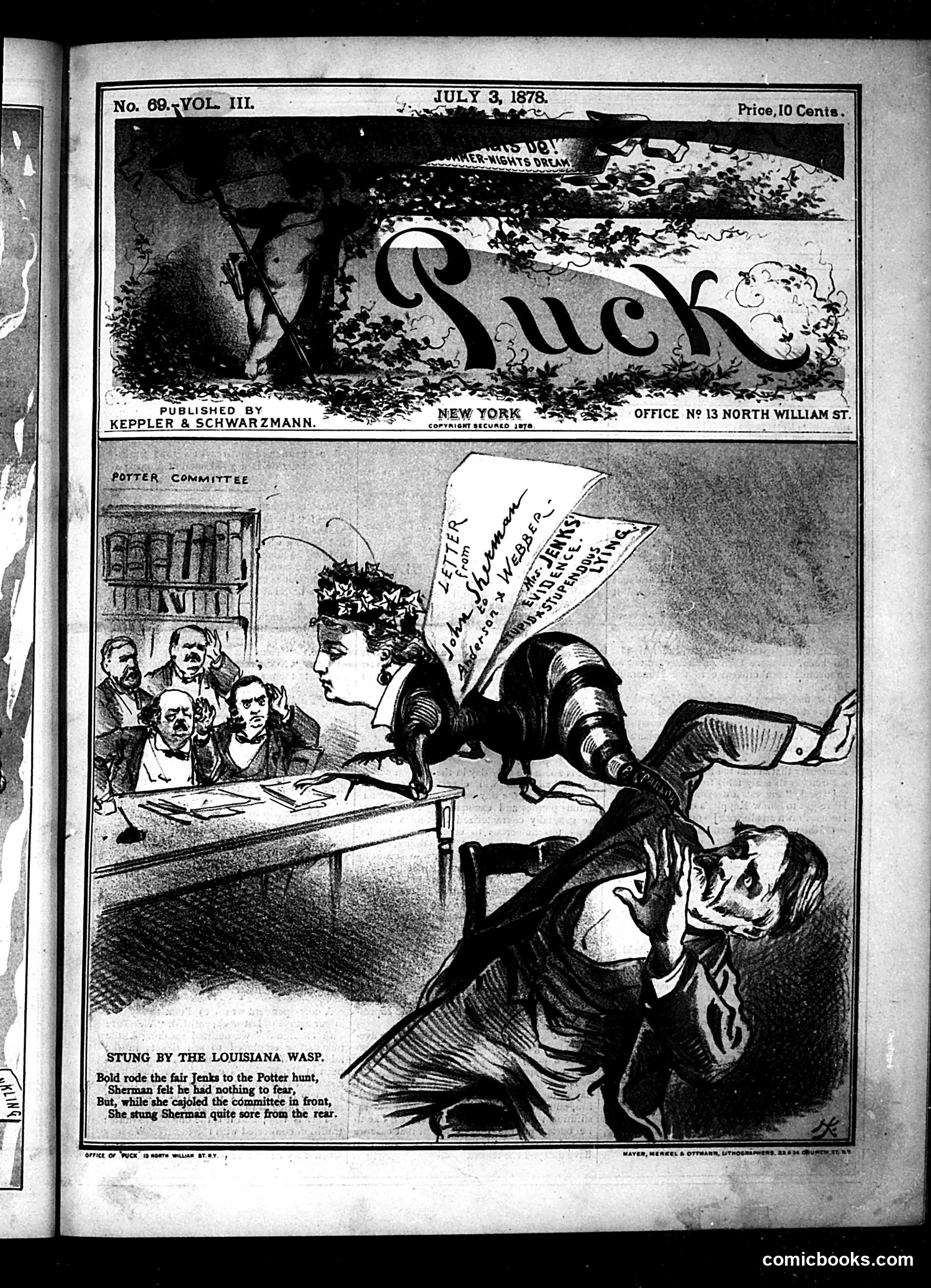 Puck — July 3, 1878 — page 1 of 16