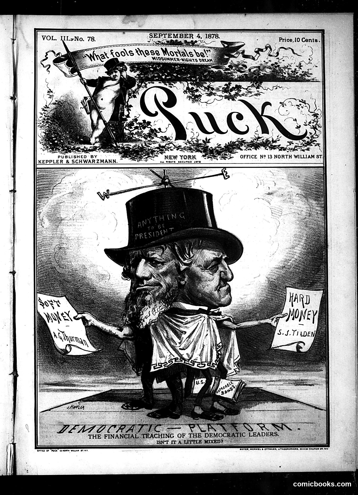 Puck — September 4, 1878 — page 1 of 17