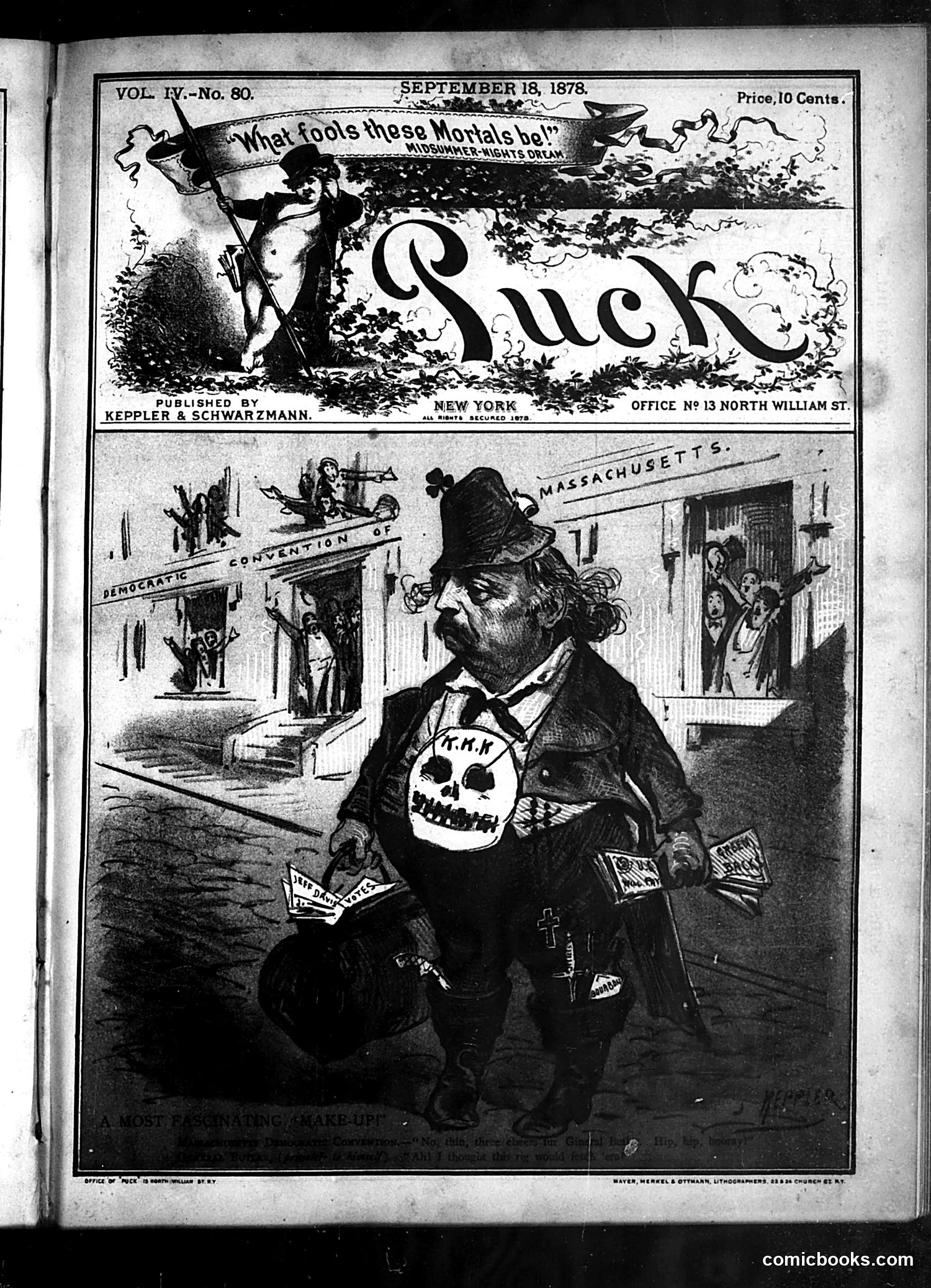 Puck — September 18, 1878 — page 1 of 16